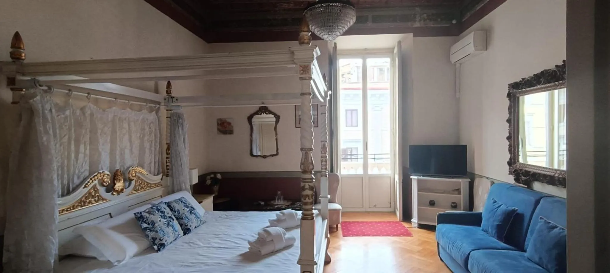 Bed in Nerva Accommodation Cavour