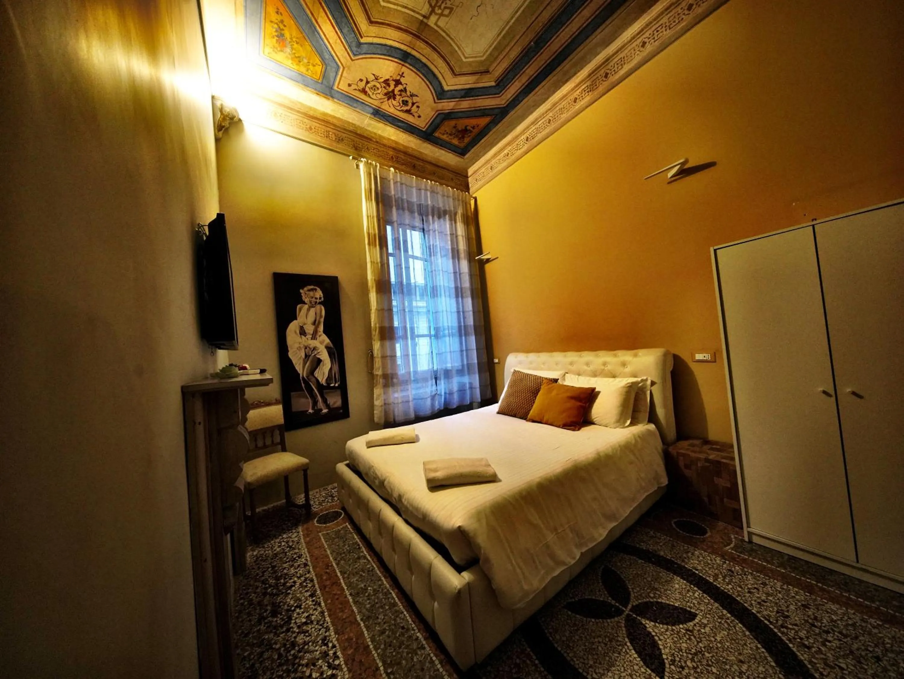 Bed in Nerva Accommodation Cavour