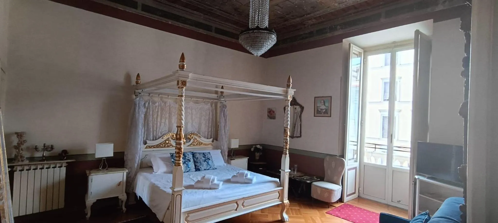 Bed in Nerva Accommodation Cavour