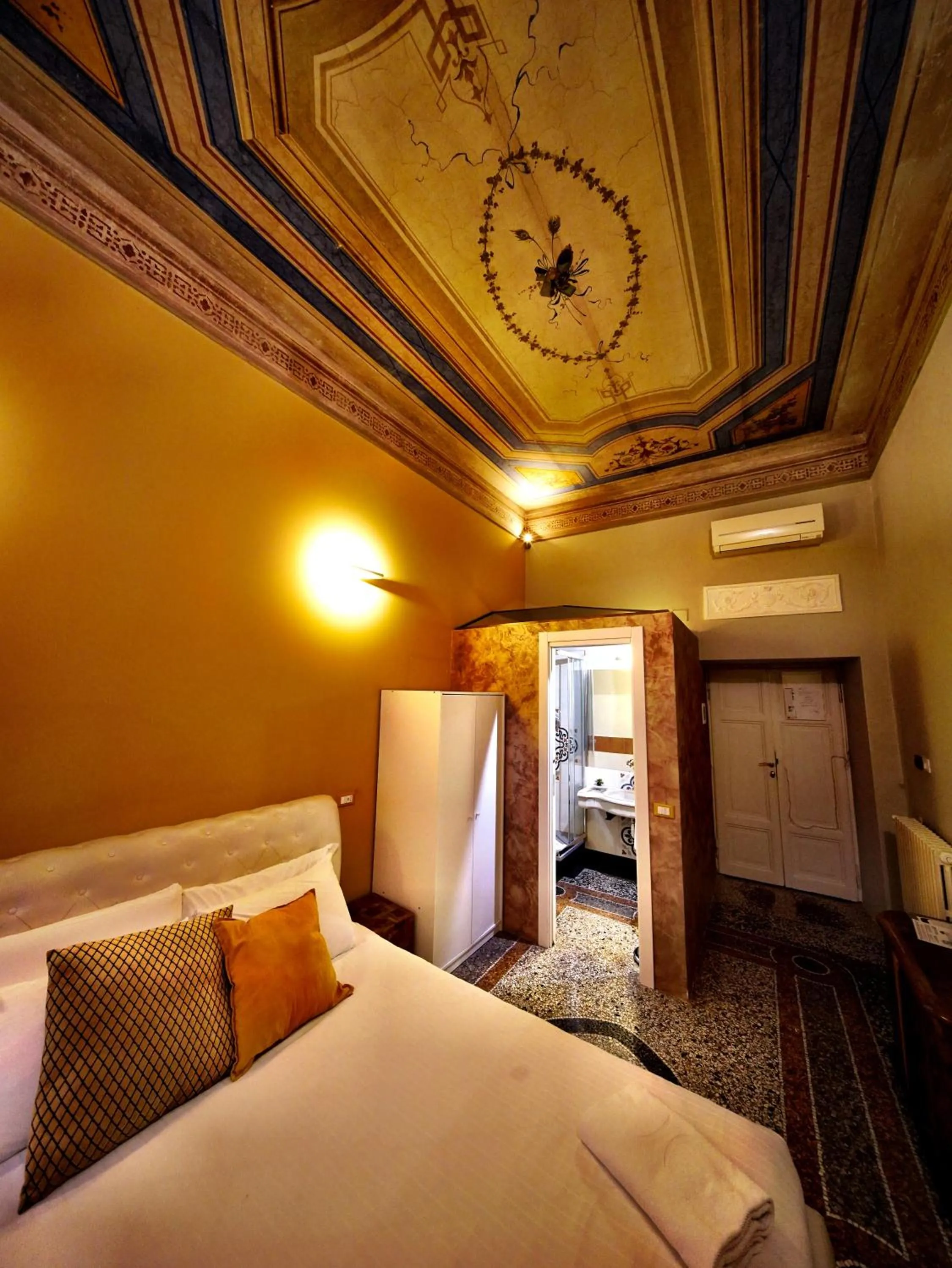 Bed in Nerva Accommodation Cavour