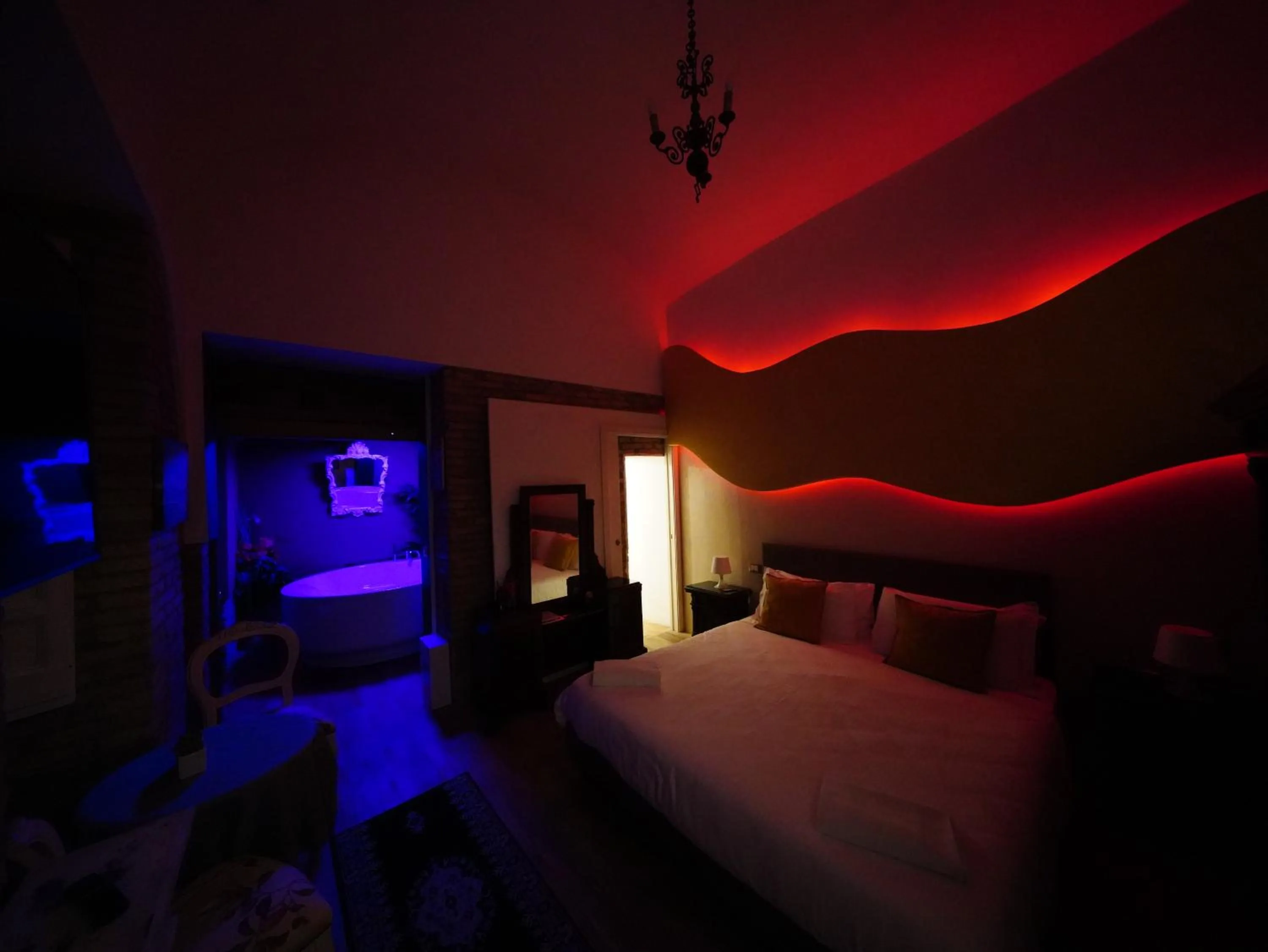 Bed in Nerva Accommodation Cavour