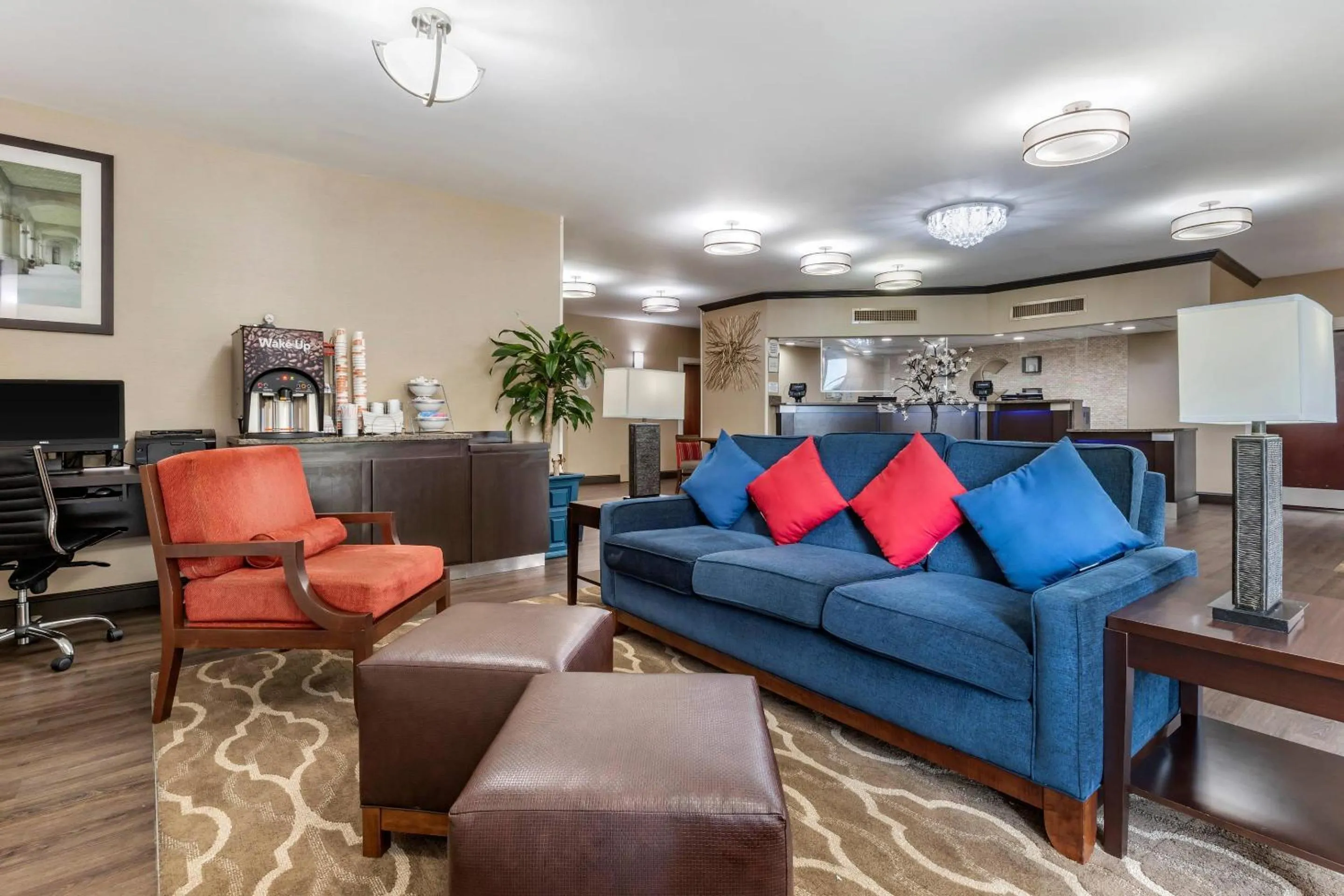 Lobby or reception in Comfort Inn Shelby