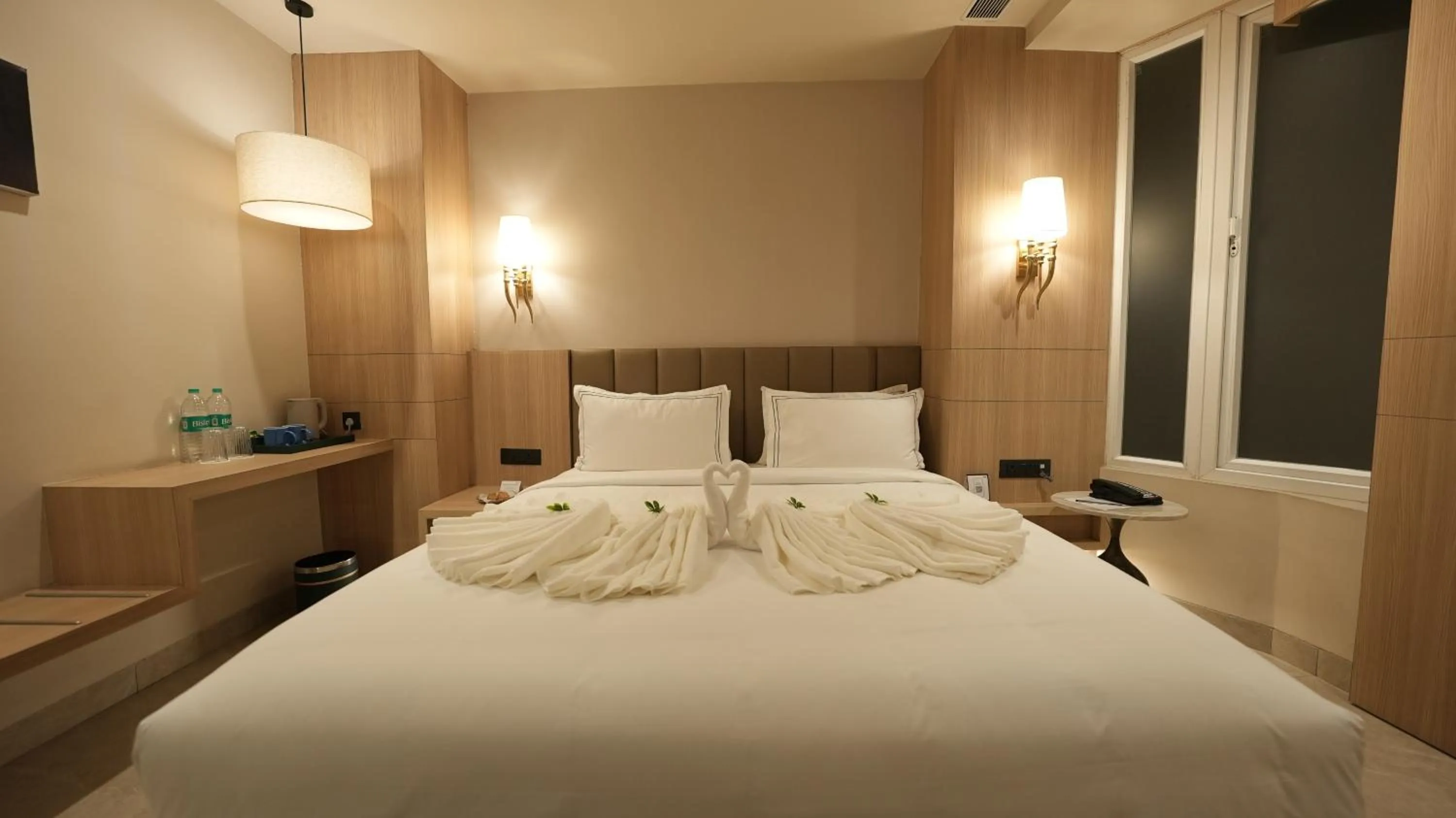 Photo of the whole room, Bed in Pride Elite Raipur