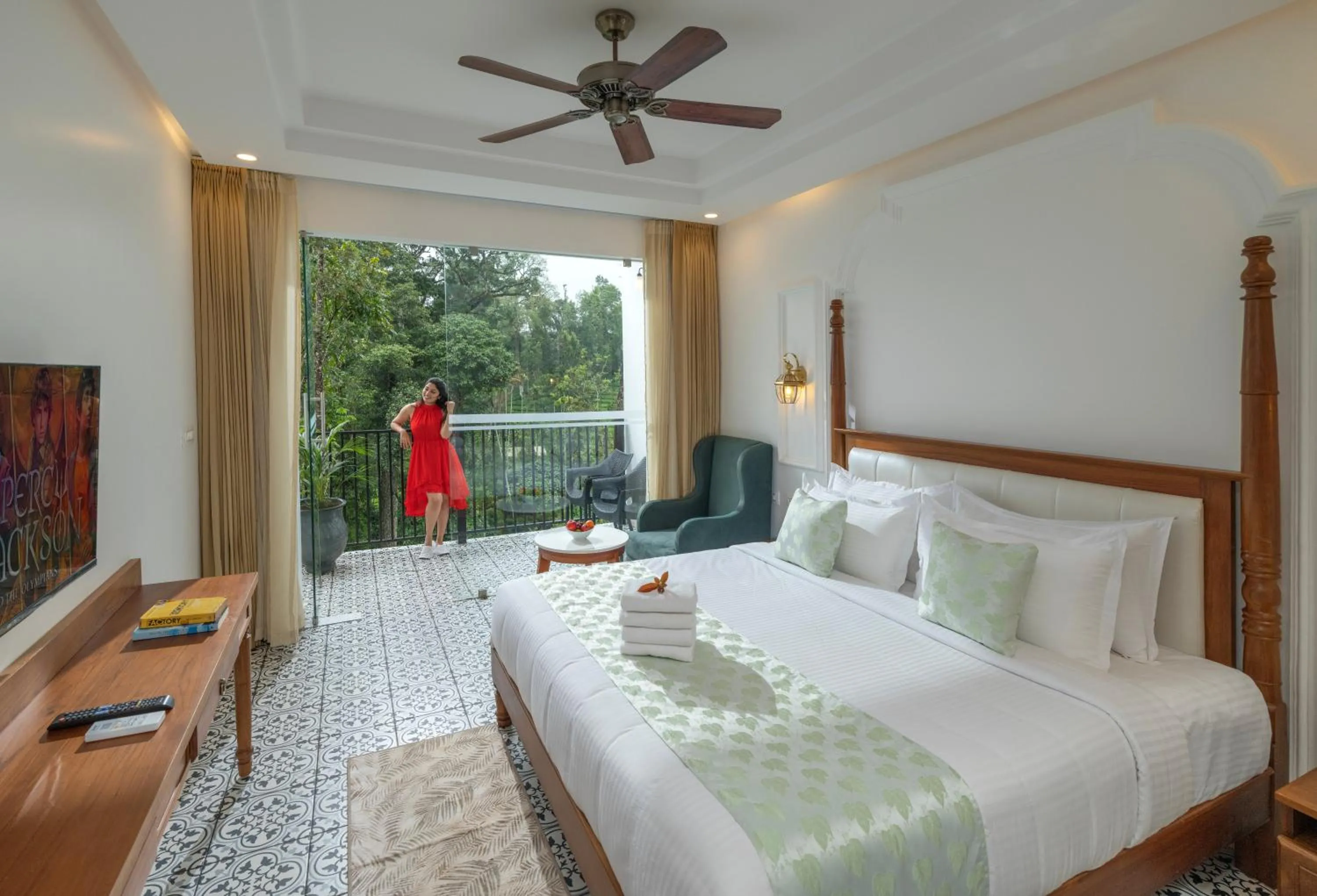 Bed in The Feel Munnar Resort