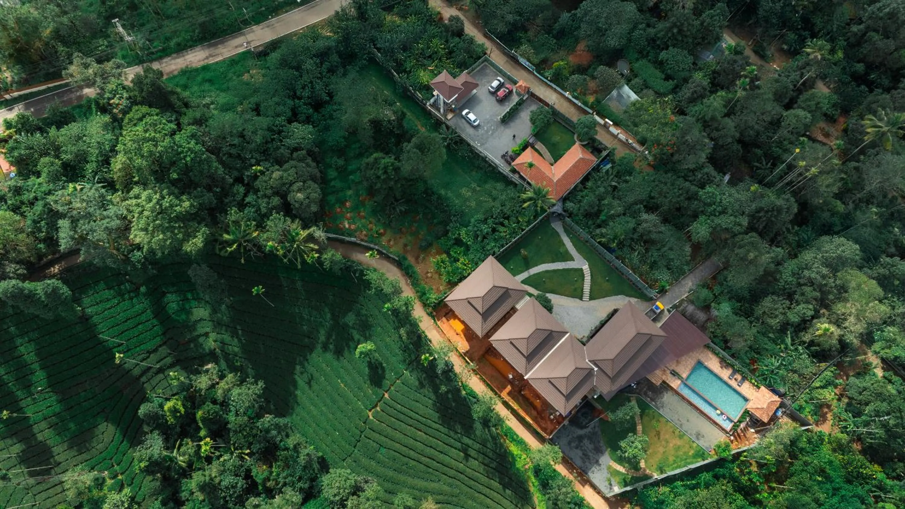 Property building in The Feel Munnar Resort