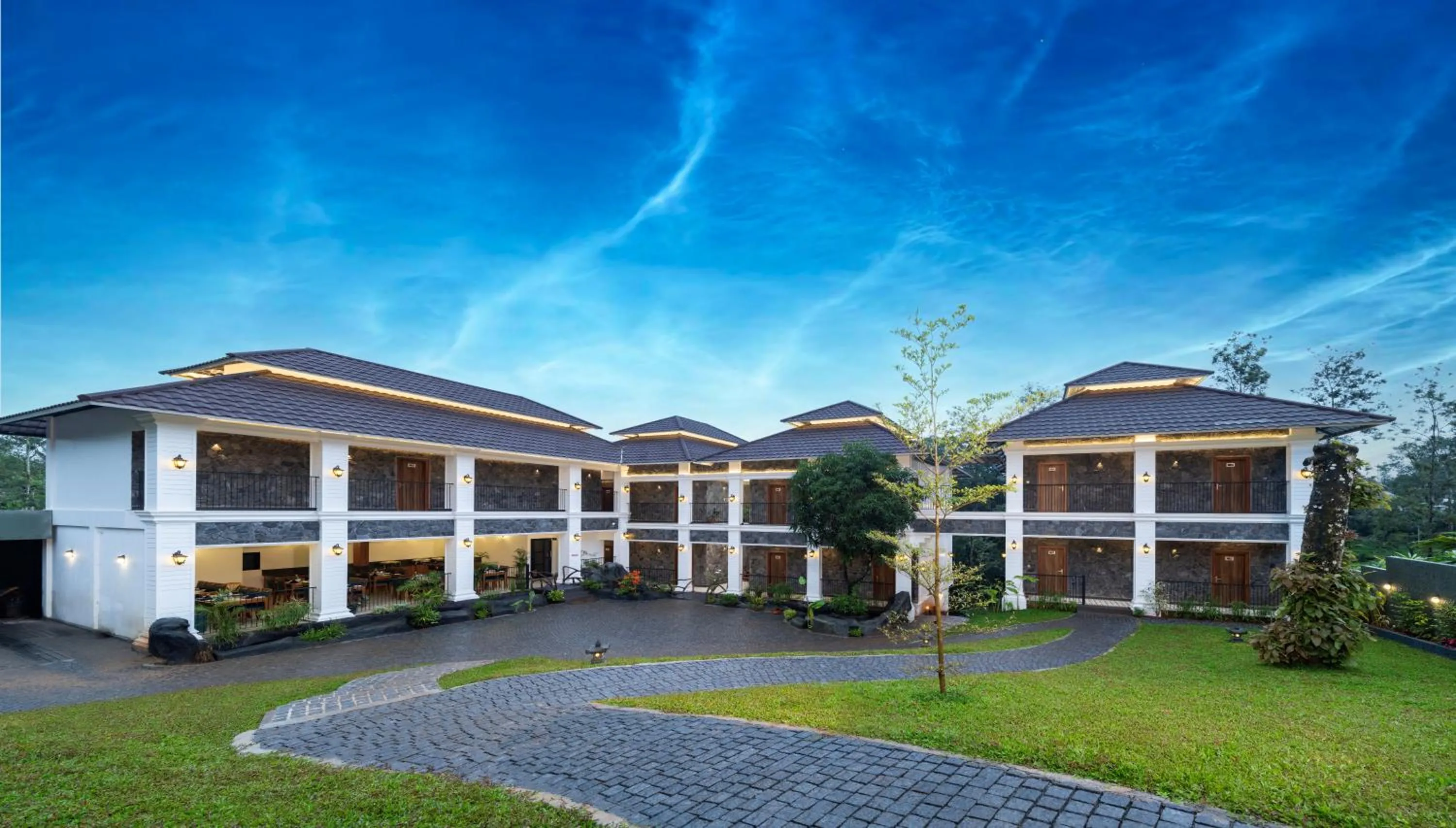 Property building in The Feel Munnar Resort