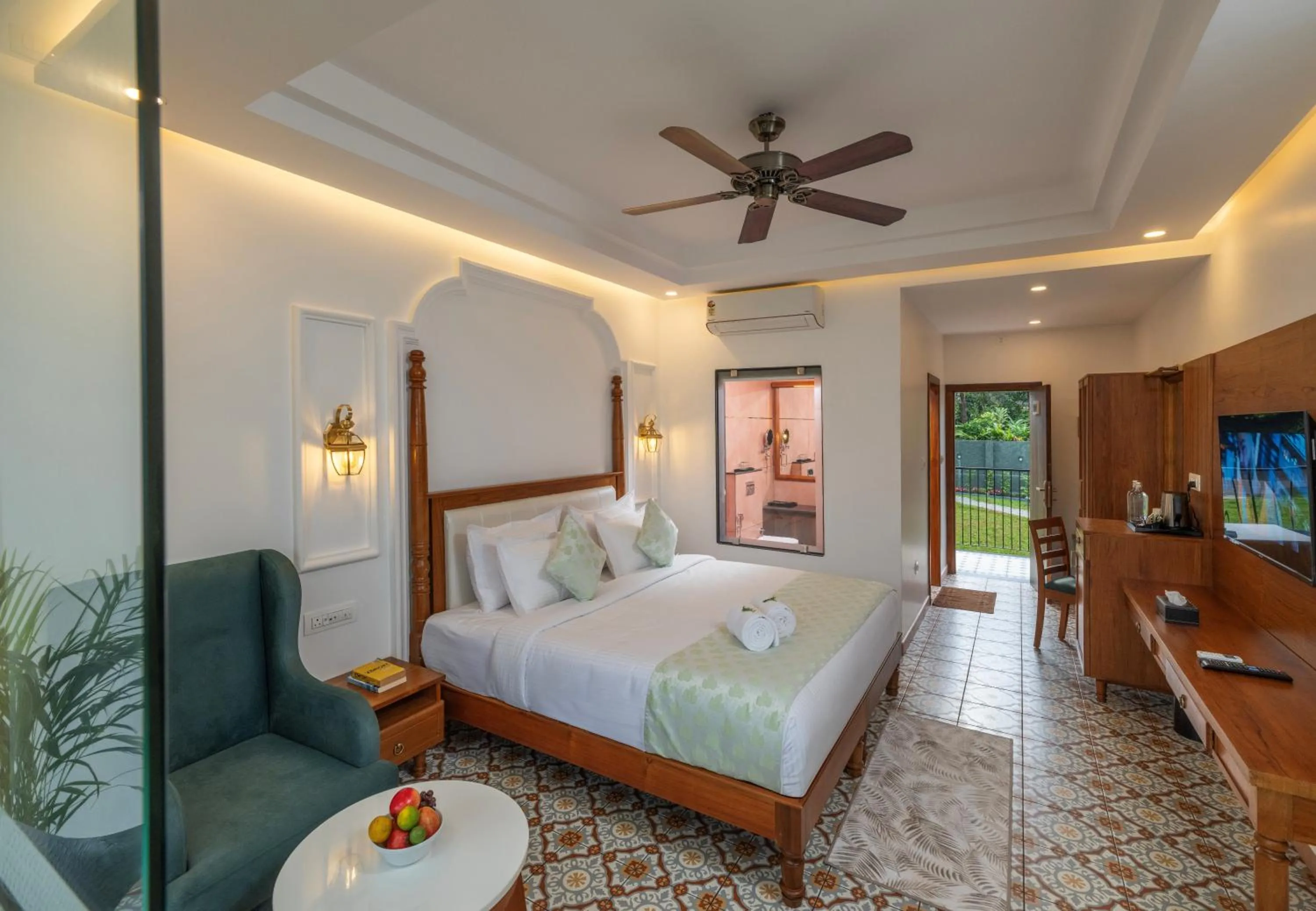 Bed in The Feel Munnar Resort