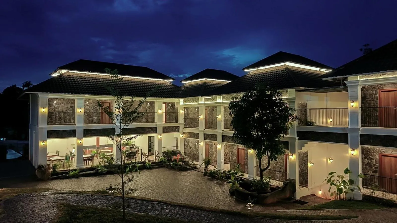 Property building in The Feel Munnar Resort