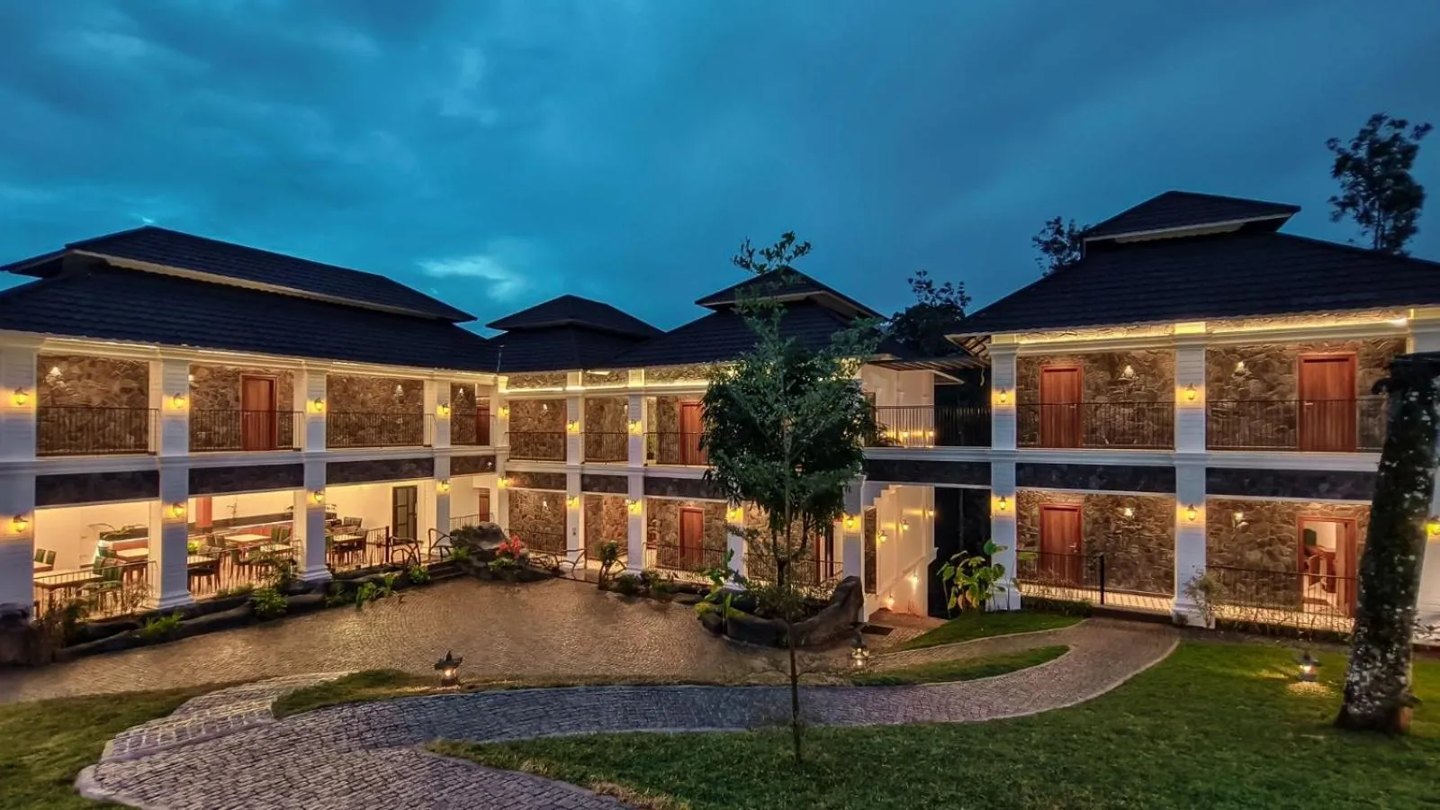 Property building in The Feel Munnar Resort