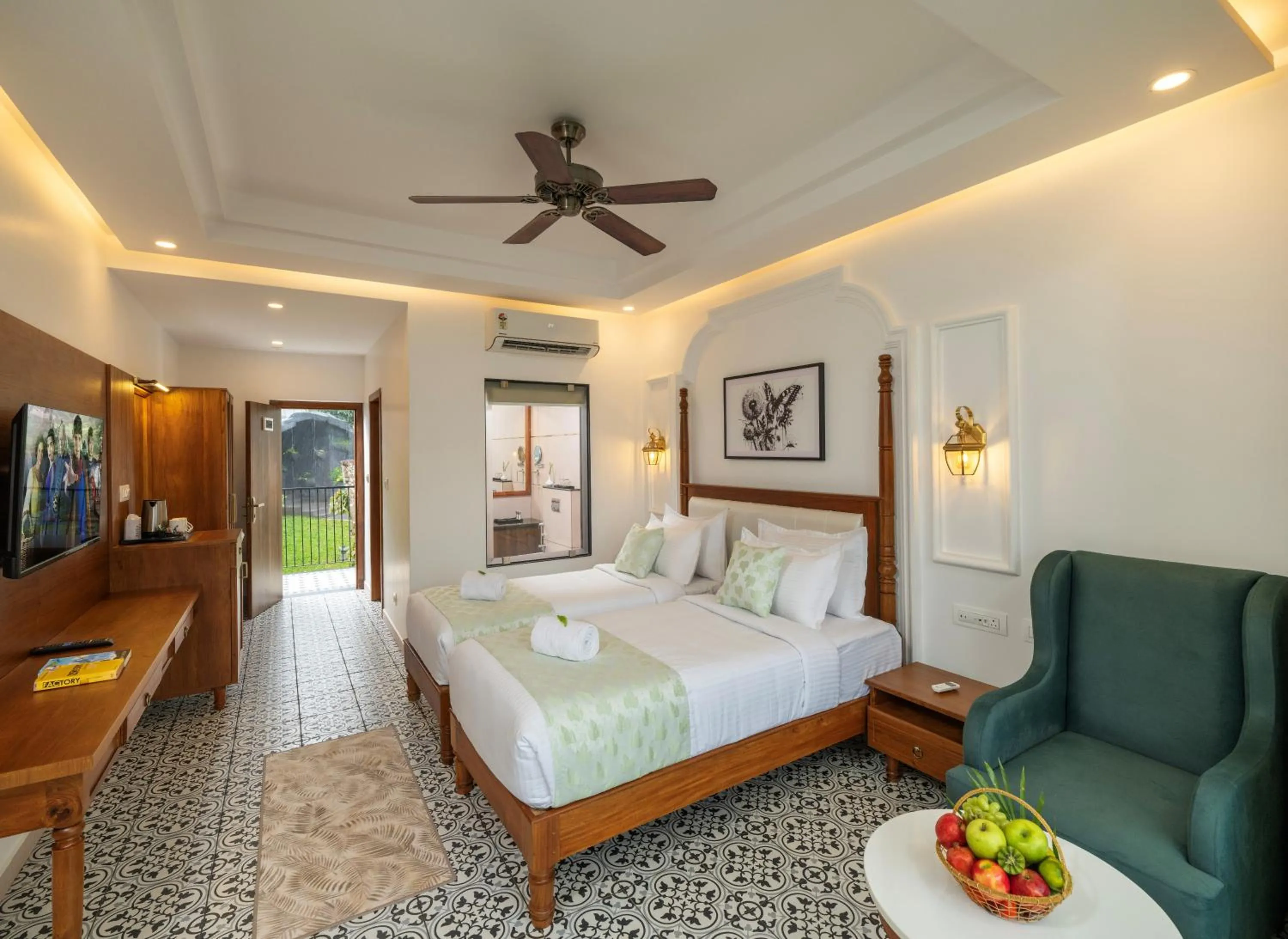 Bed in The Feel Munnar Resort