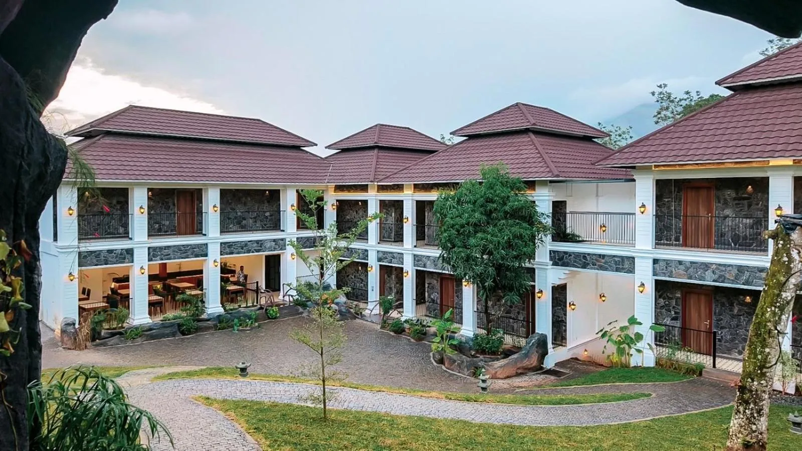 Property building in The Feel Munnar Resort