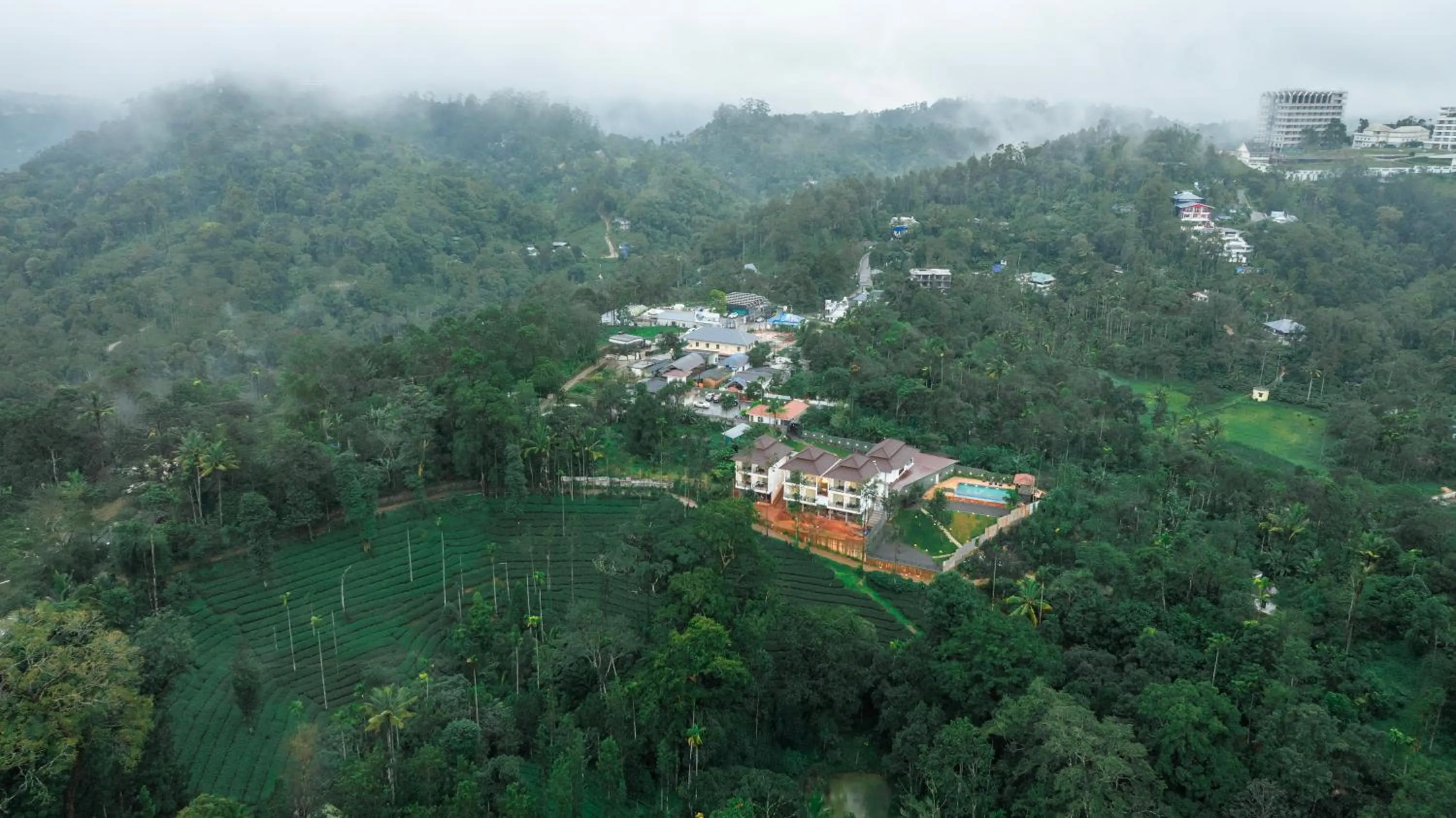 Property building in The Feel Munnar Resort