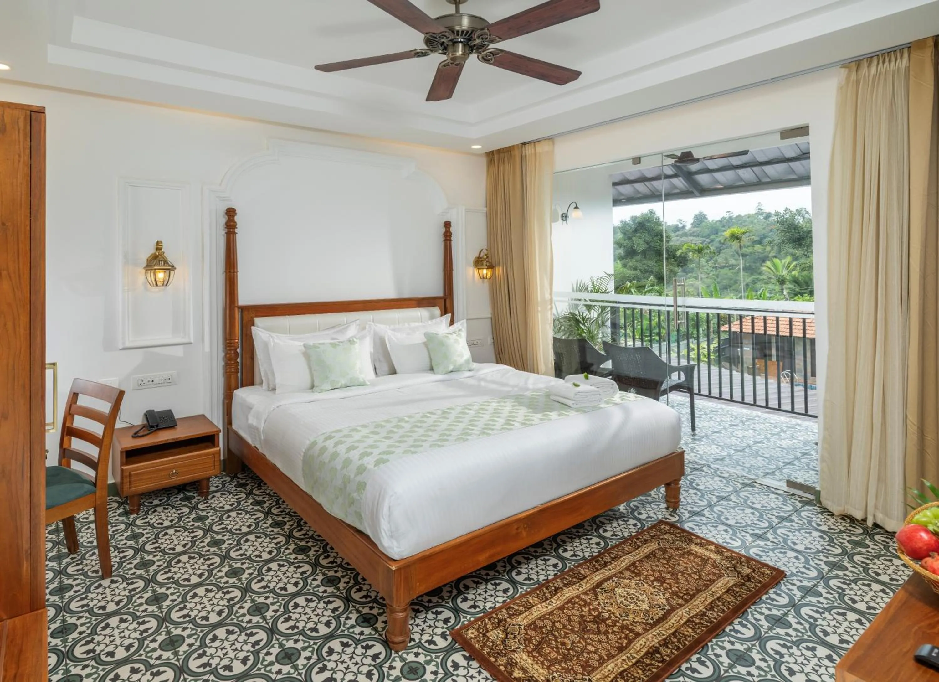 Bed in The Feel Munnar Resort