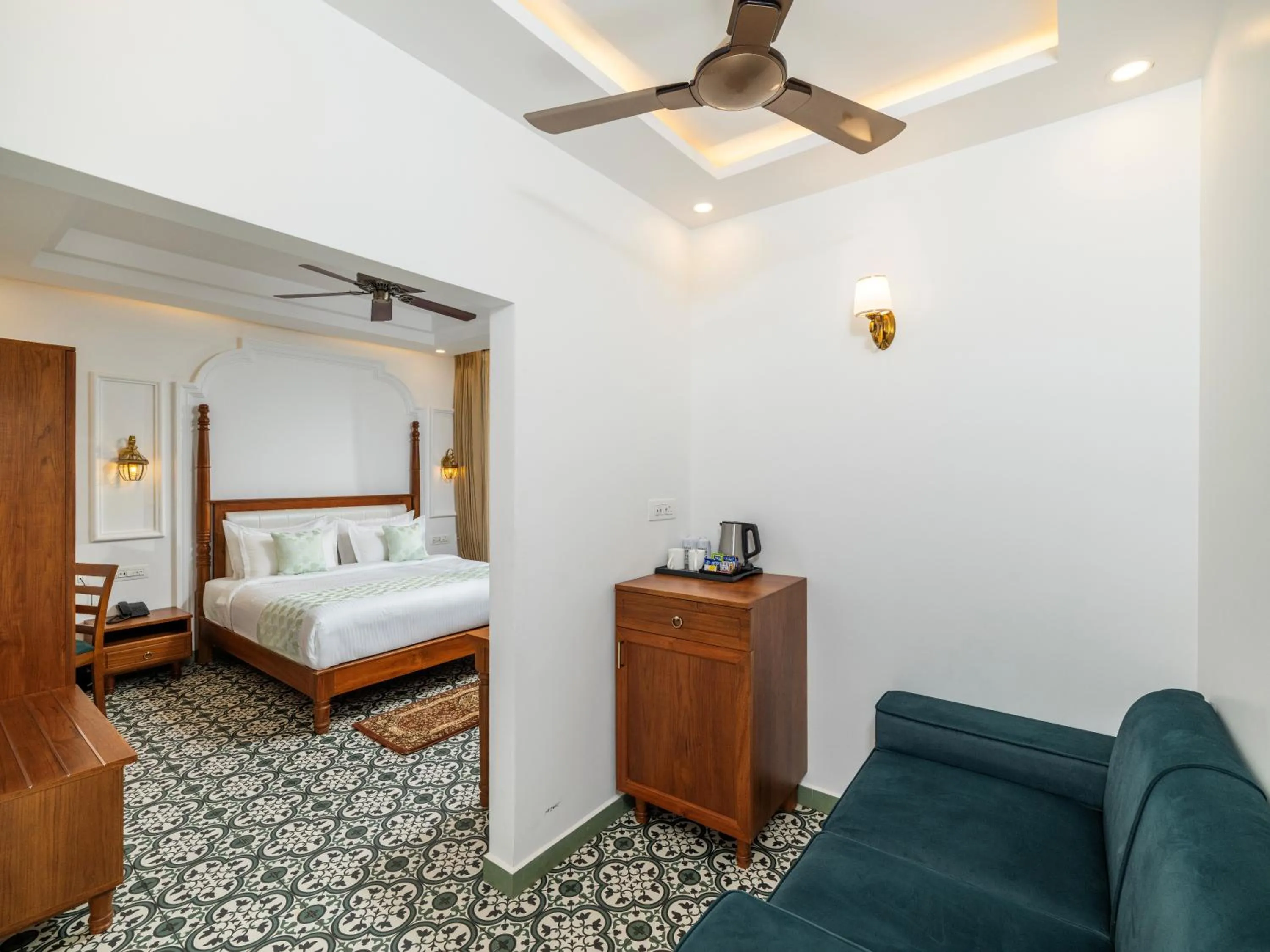Bed in The Feel Munnar Resort