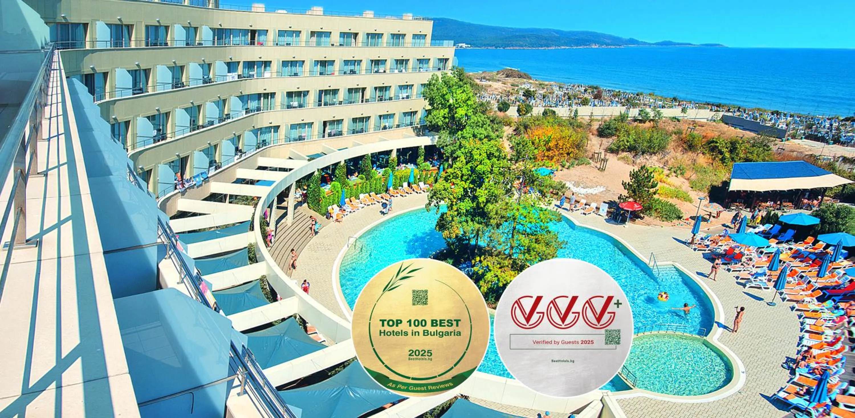 Sea view in Jeravi Club Hotel - All Inclusive