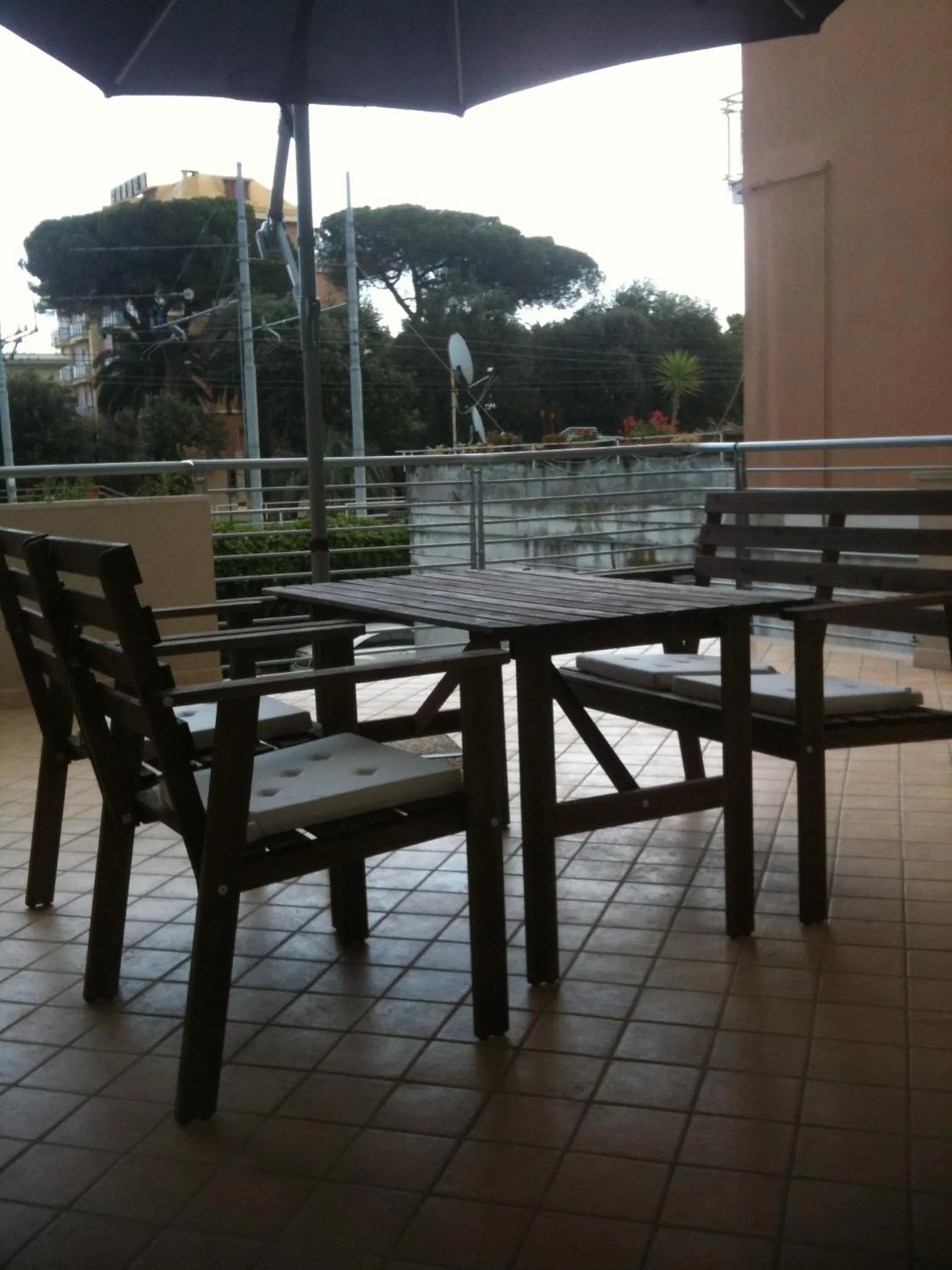 Balcony/Terrace in Palazzina Magnolia