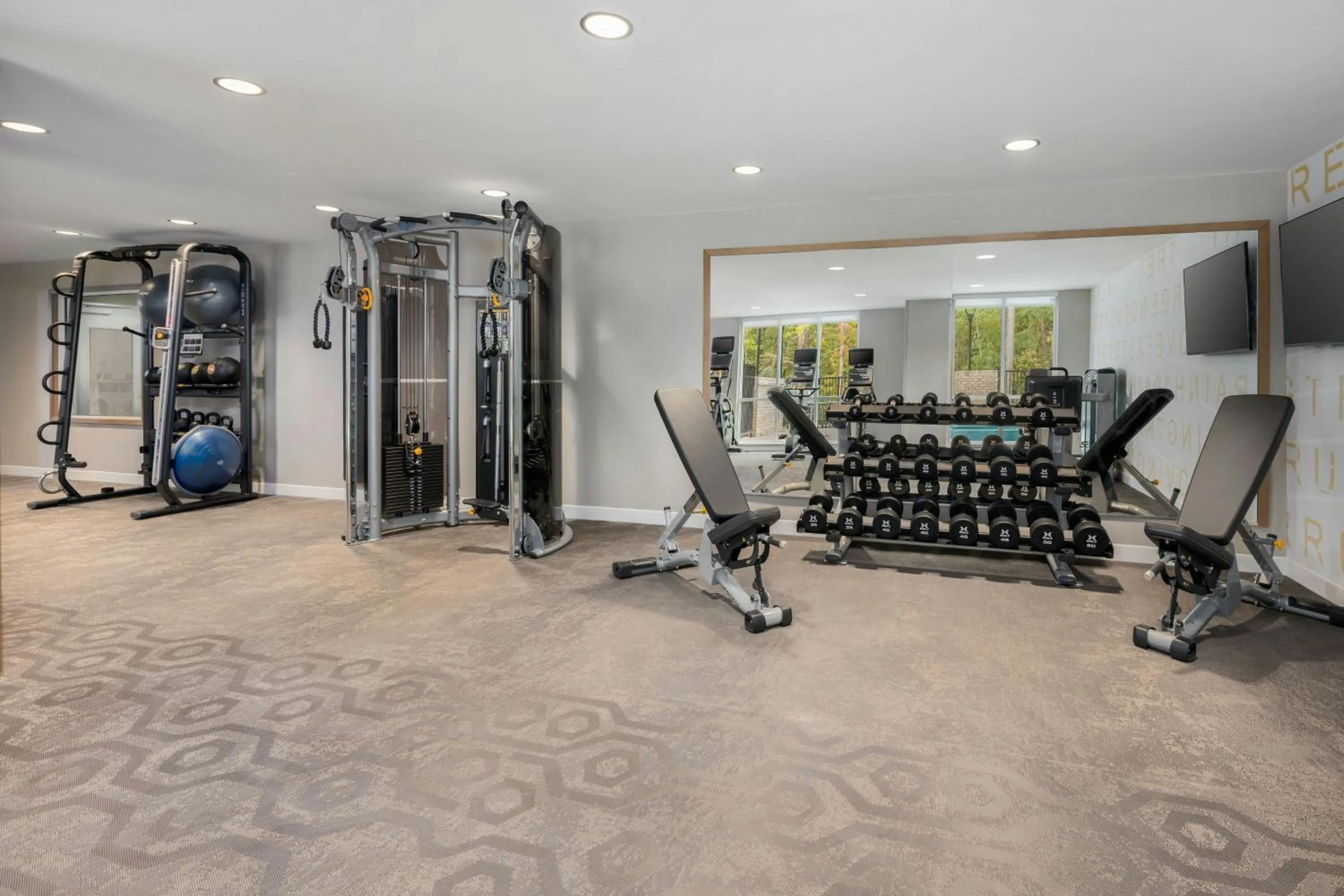 Fitness centre/facilities in Residence Inn by Marriott Atlanta Peachtree City