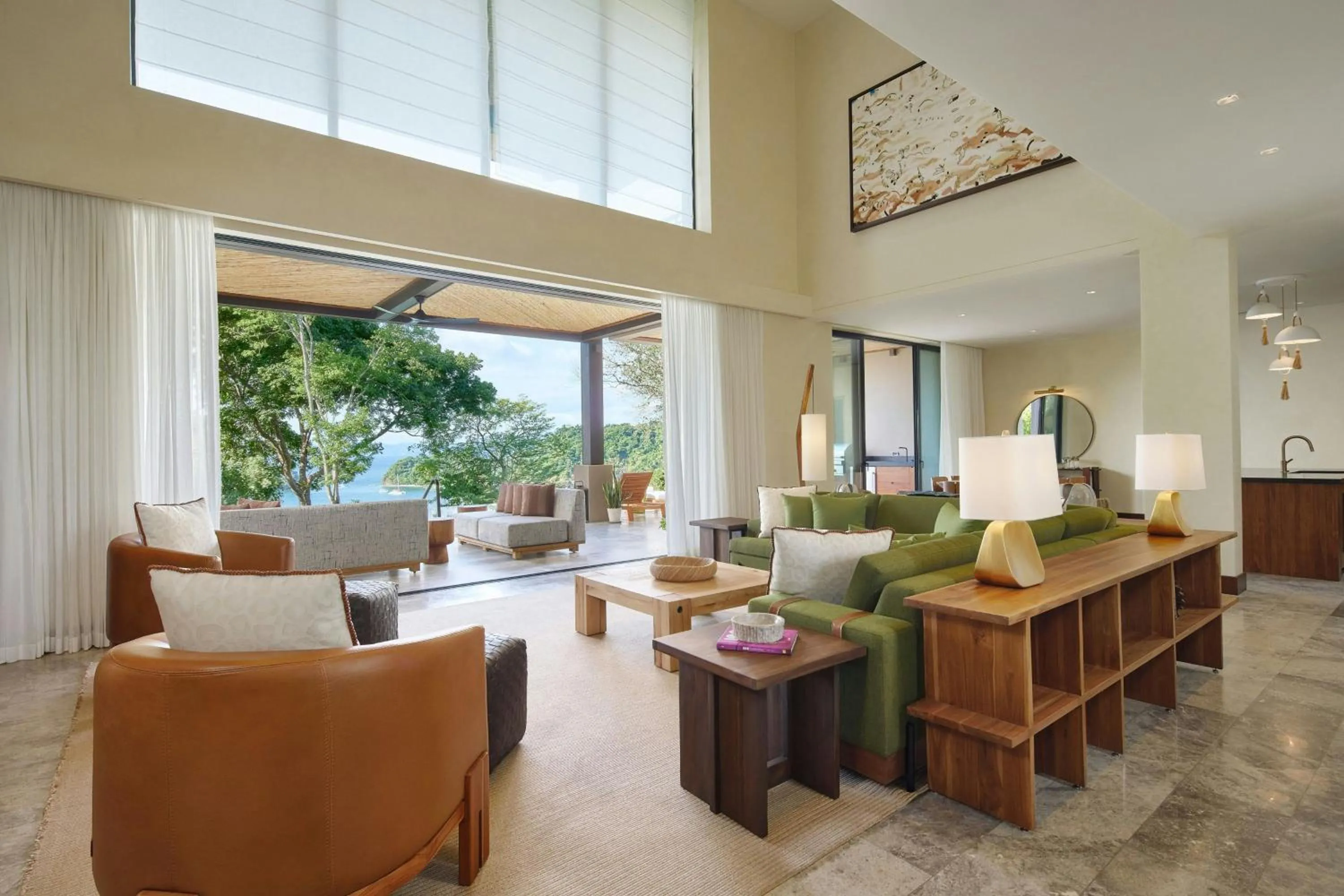 Living room in Nekajui Peninsula Papagayo, a Ritz-Carlton Reserve Residence