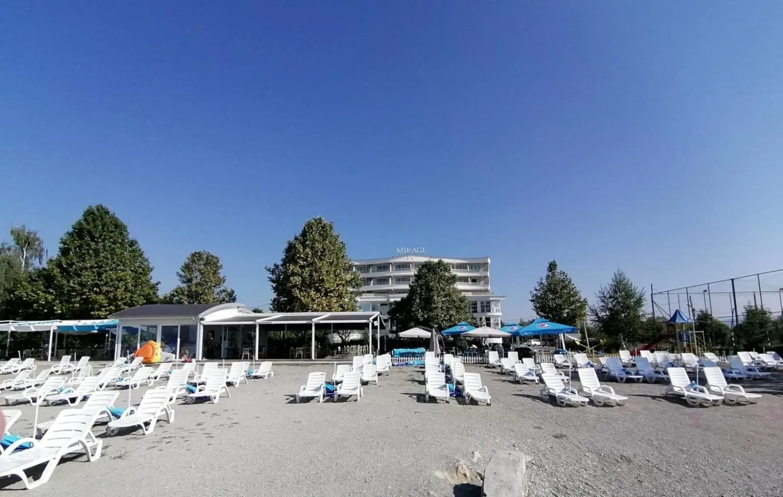 Beach in Mirage Hotel - Struga