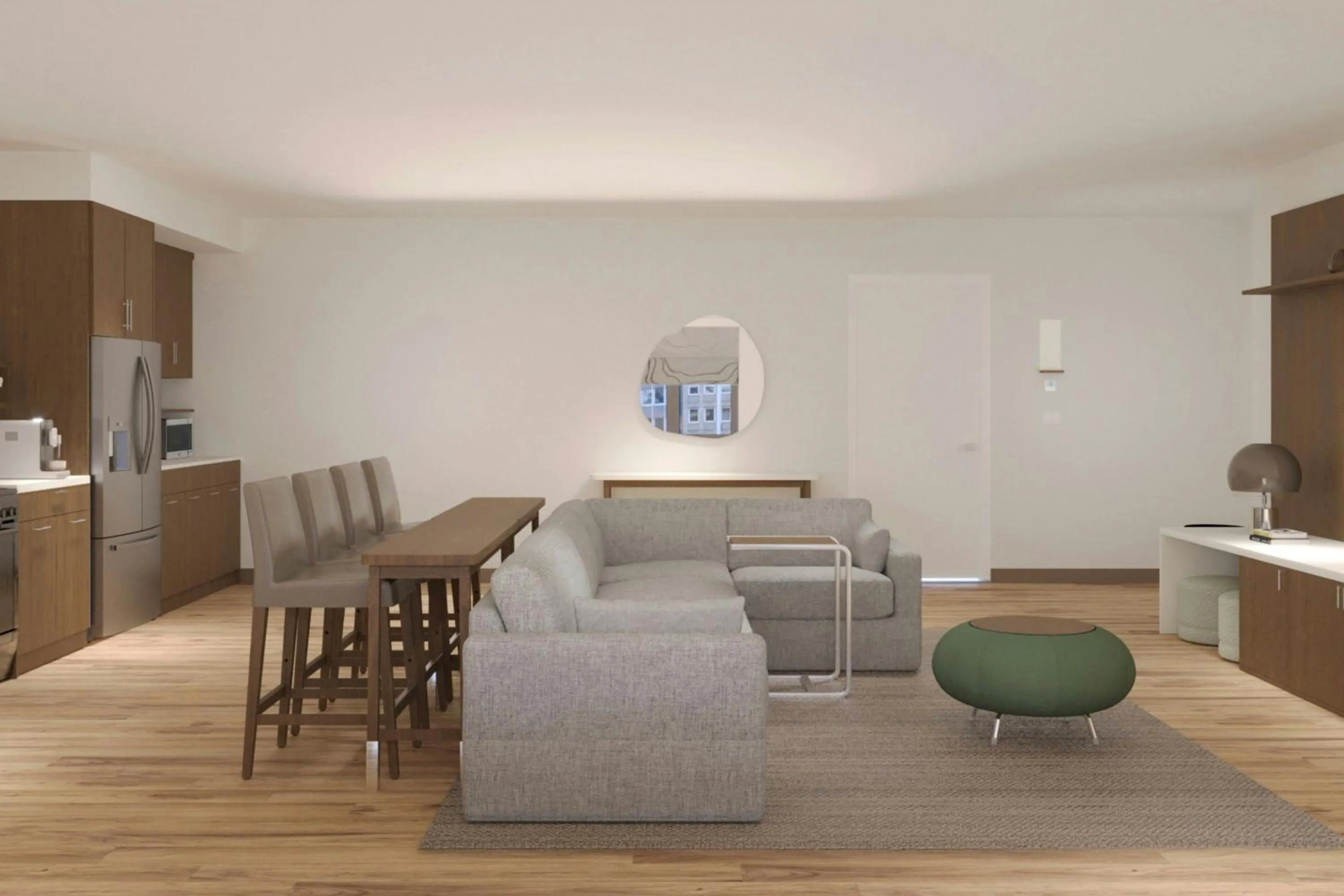 Living room in Element Opelika Auburn