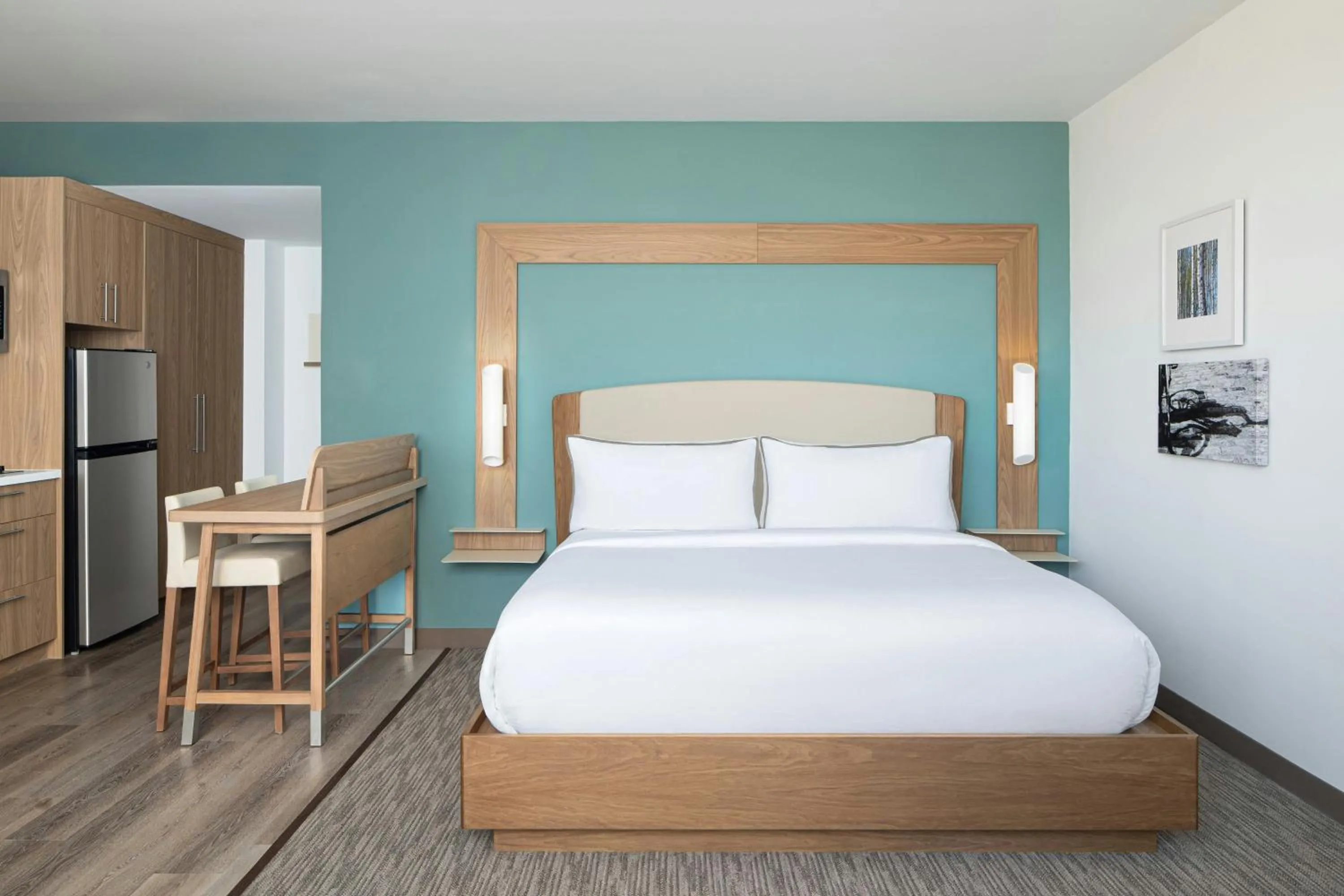 Bedroom, Bed in Element Opelika Auburn