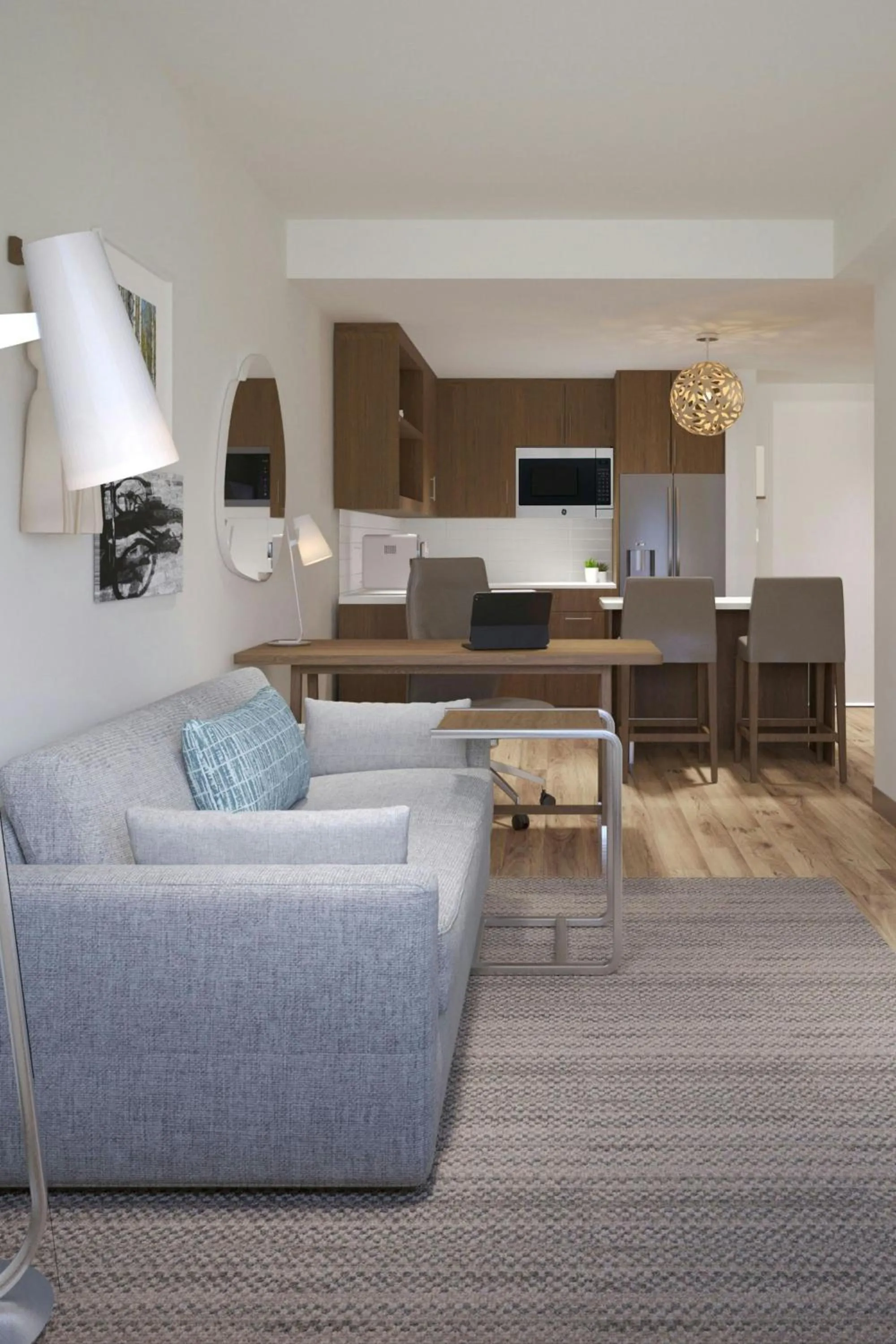 Living room in Element Opelika Auburn