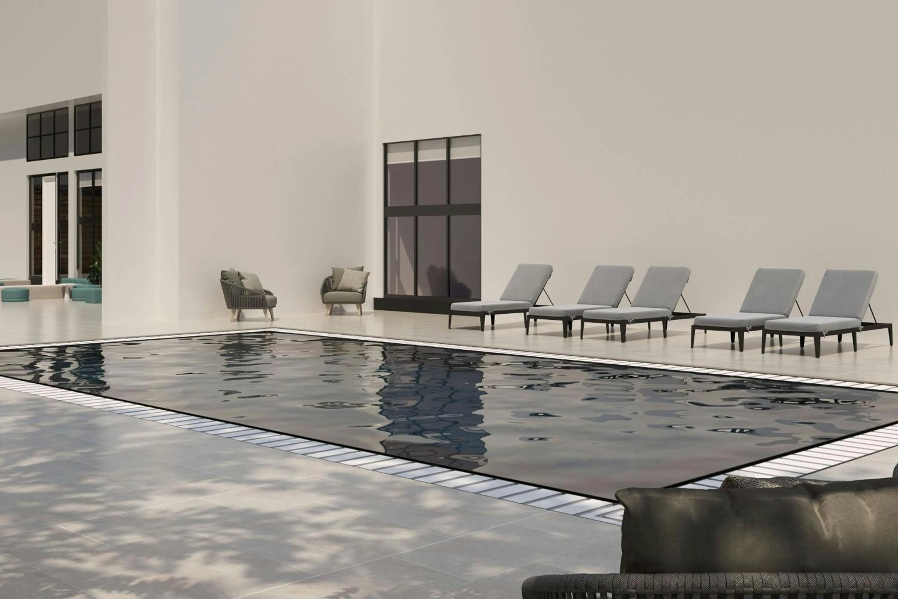 Swimming pool in Element Opelika Auburn