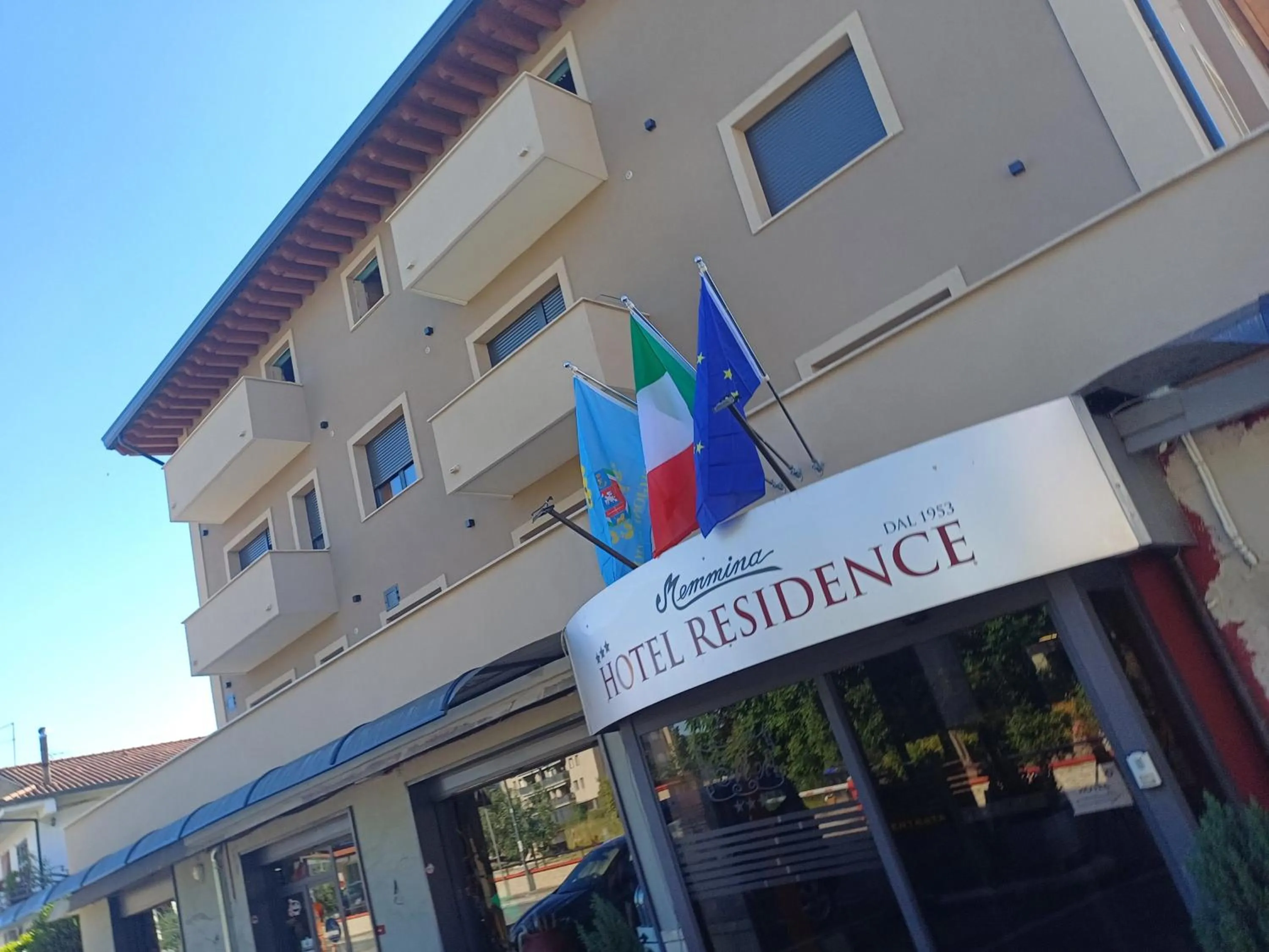 Property building in Hotel Residence Memmina