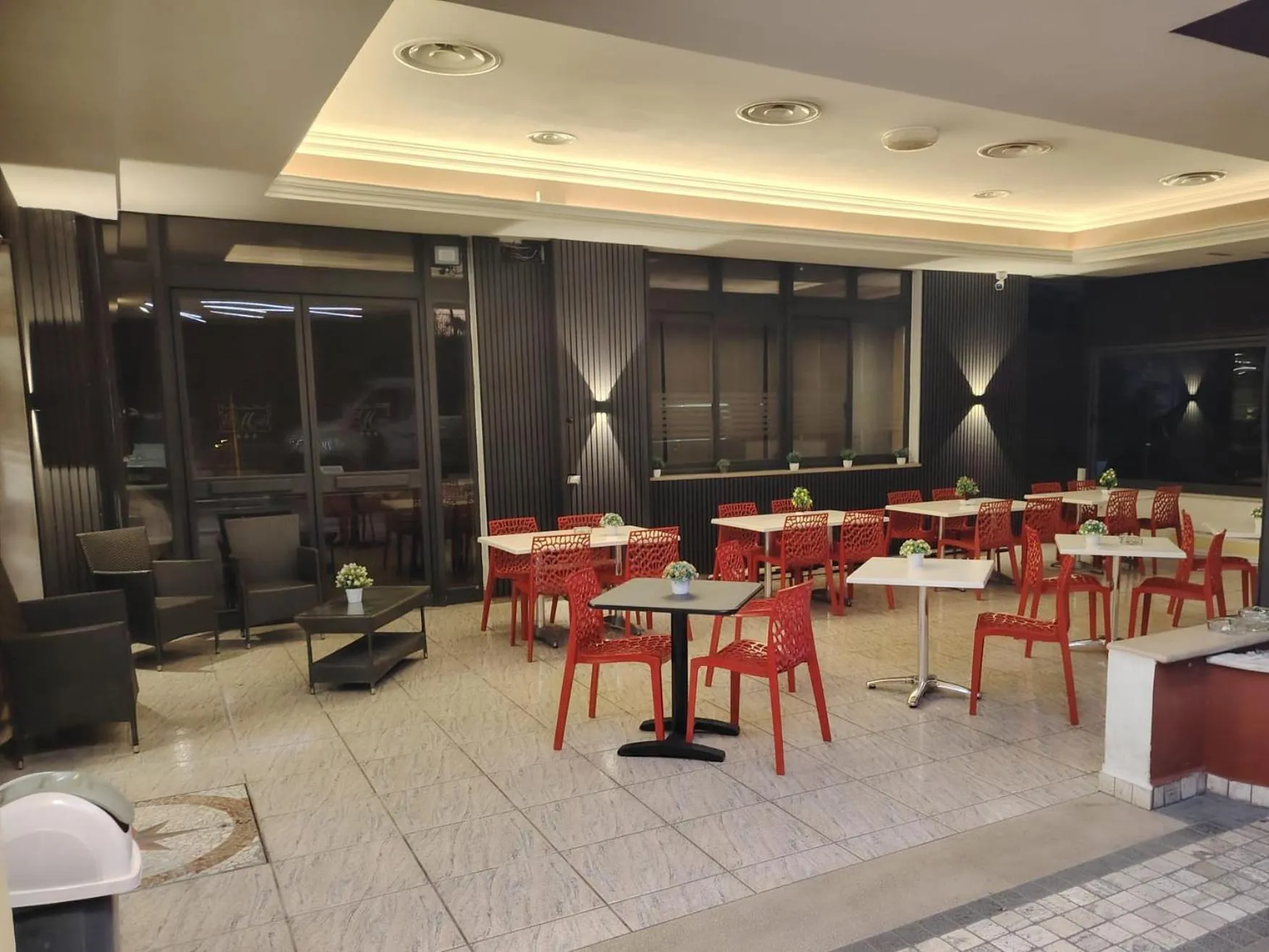 Restaurant/places to eat in Hotel Residence Memmina