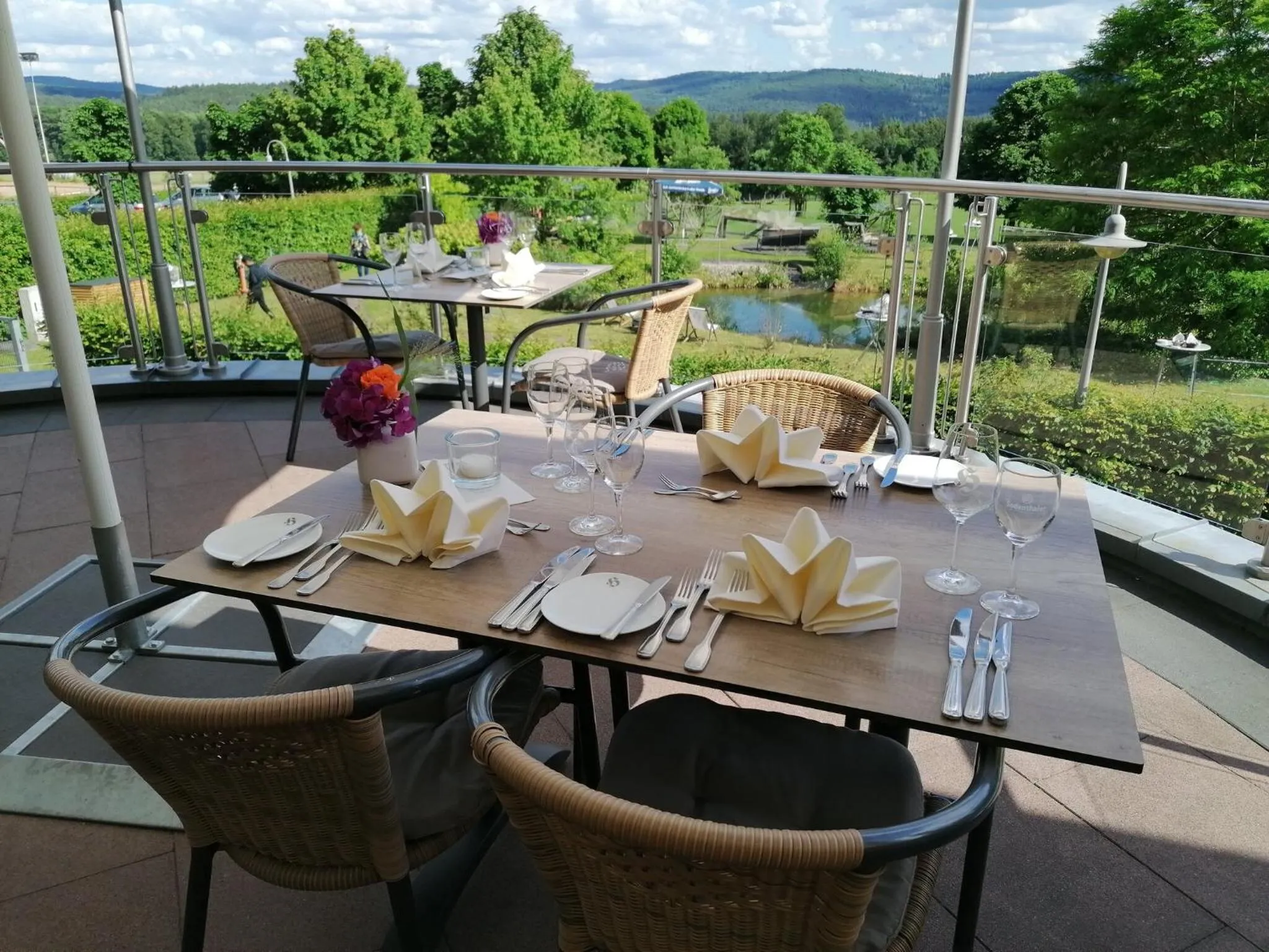 Restaurant/places to eat in Landhotel Heimathenhof