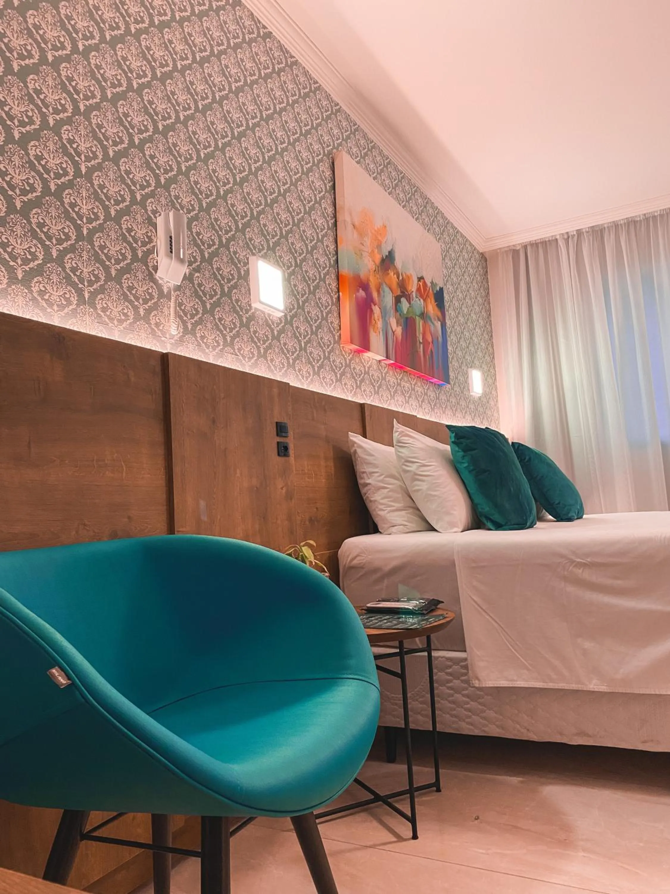 Bedroom, Bed in Hotel Appel