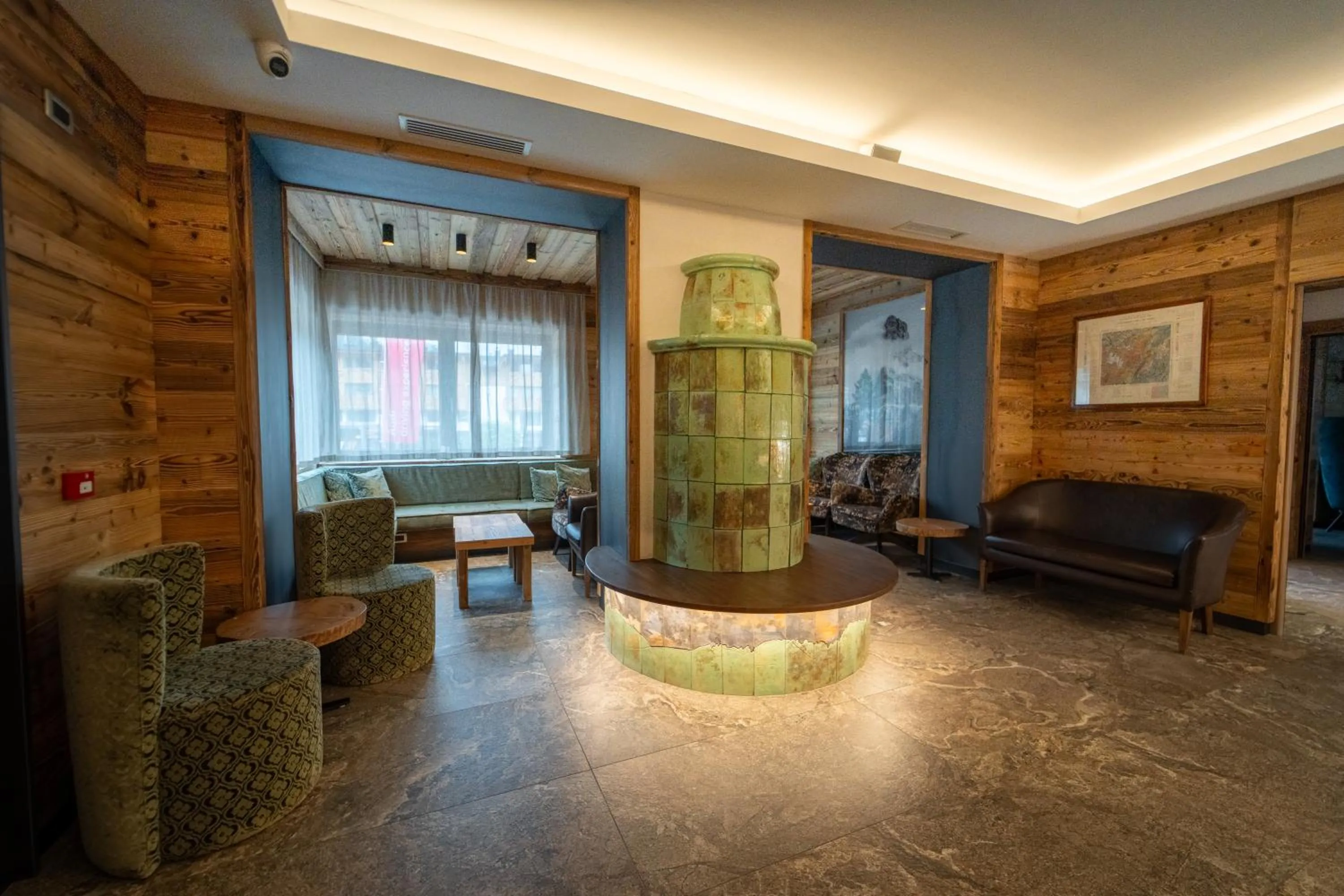 Seating area in Hotel Ariston ***S