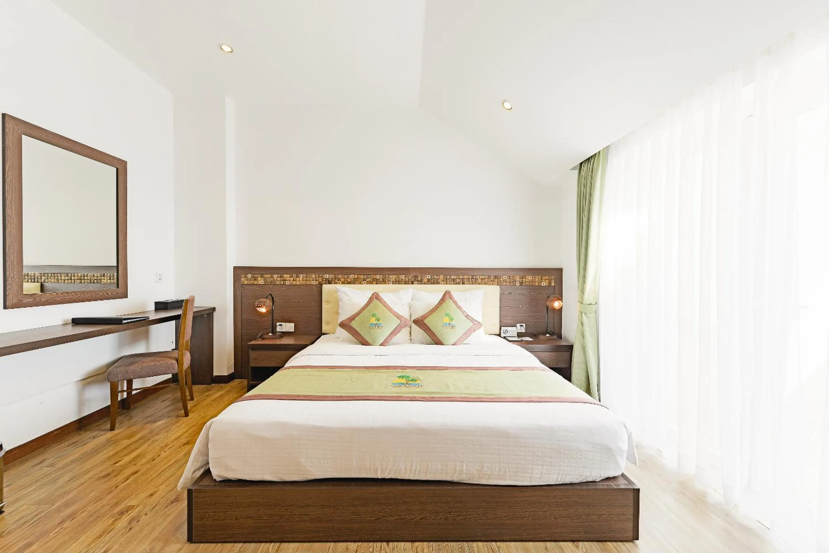 Bed in Ben Tre Riverside Resort