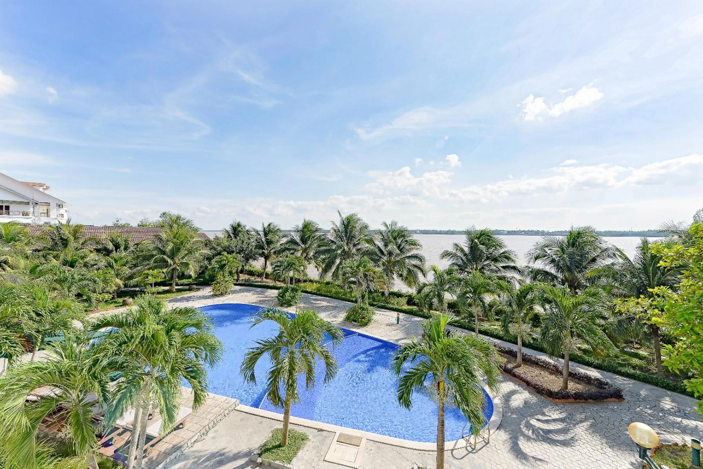 Swimming pool in Ben Tre Riverside Resort