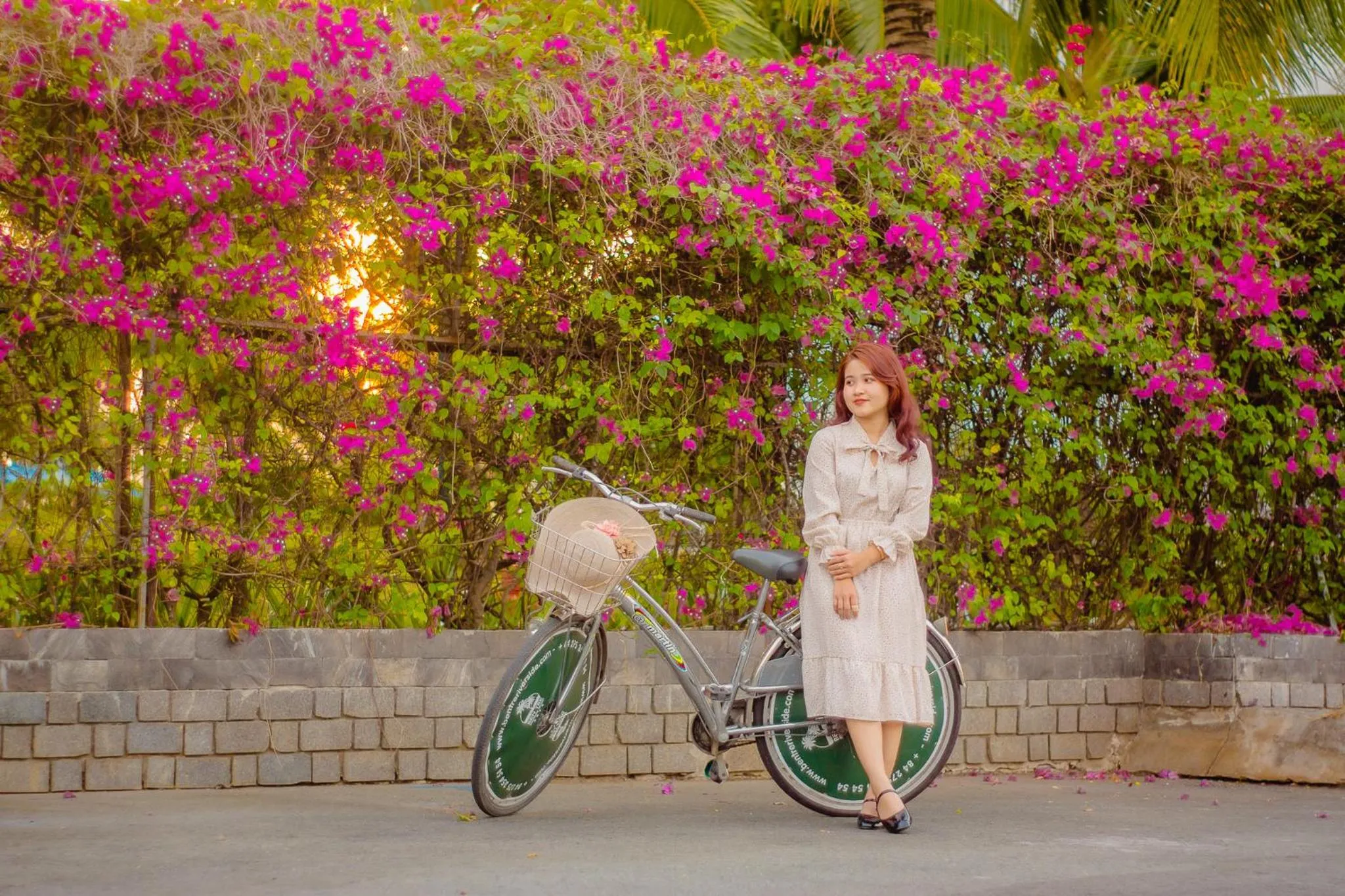 Cycling in Ben Tre Riverside Resort