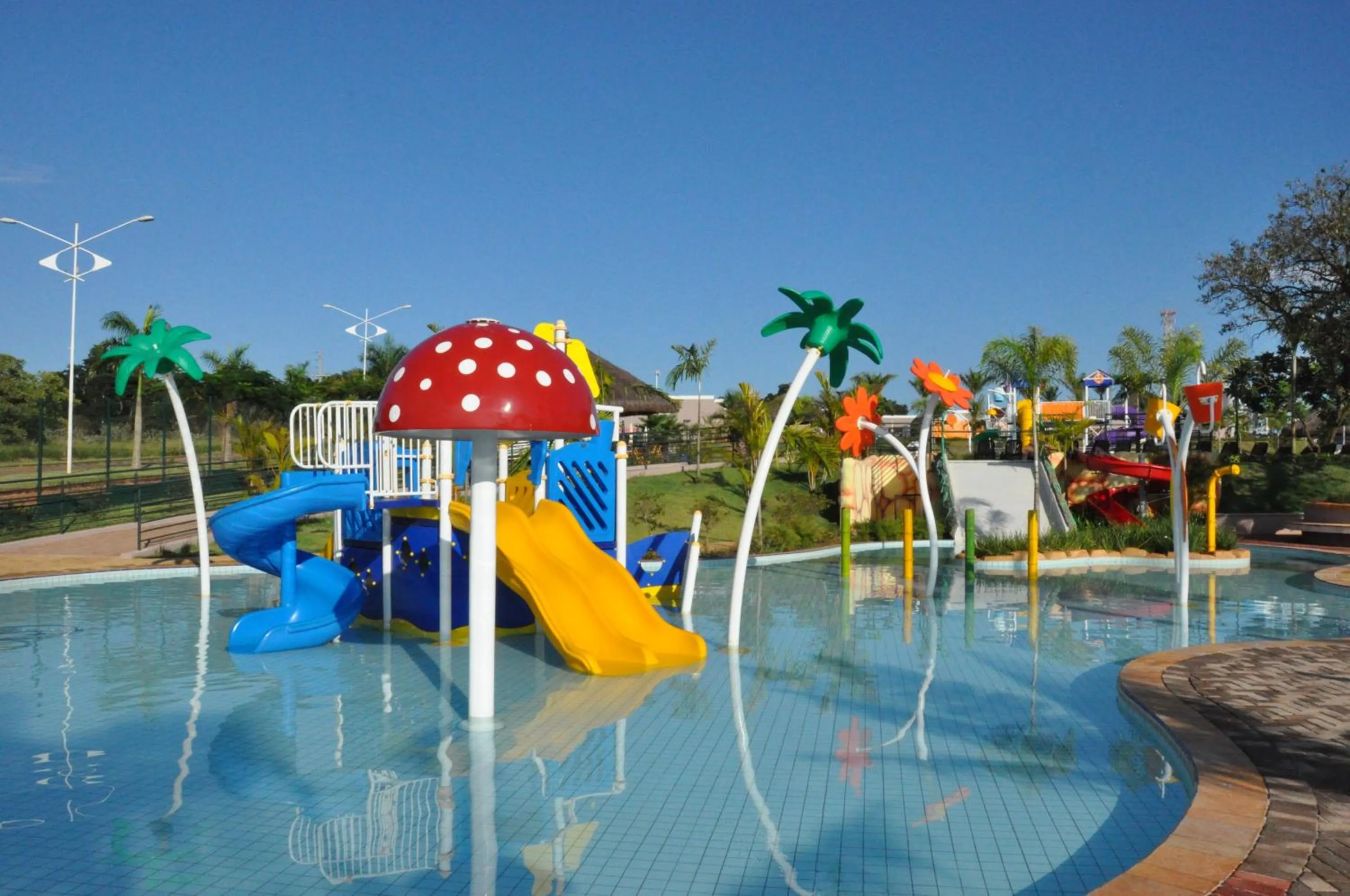 Aqua park in Ecoblue Resort Avaré