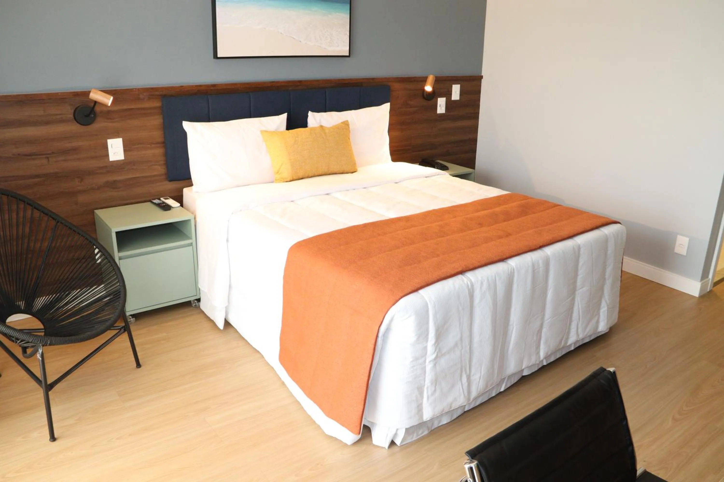 Bed in Ecoblue Resort Avaré