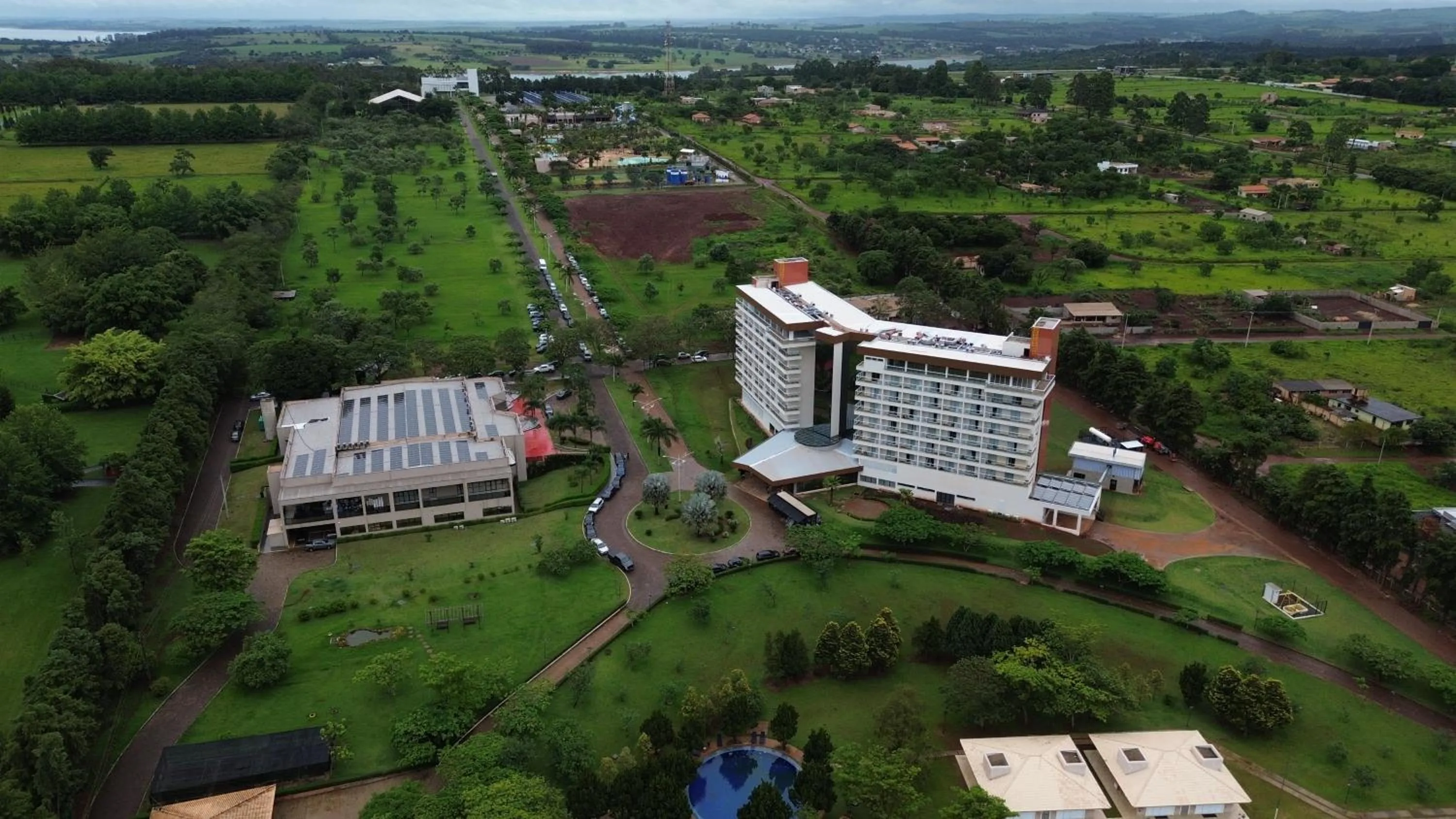 Property building in Ecoblue Resort Avaré
