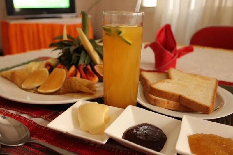 Continental breakfast in Musanto Hotel