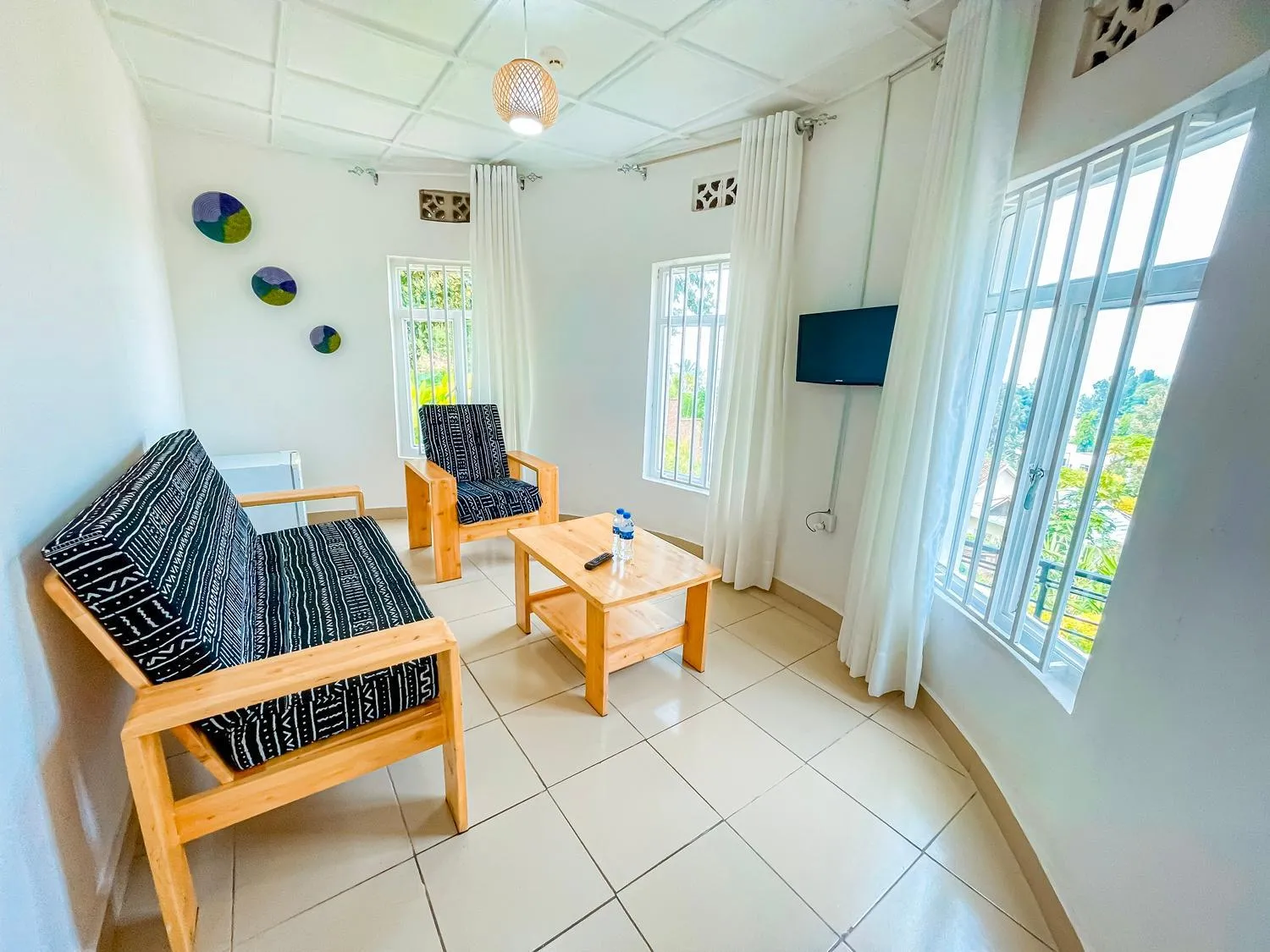 Seating area in Musanto Hotel