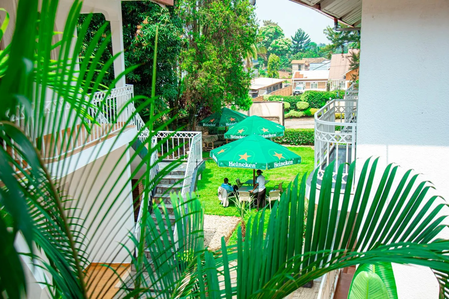 Garden view in Musanto Hotel