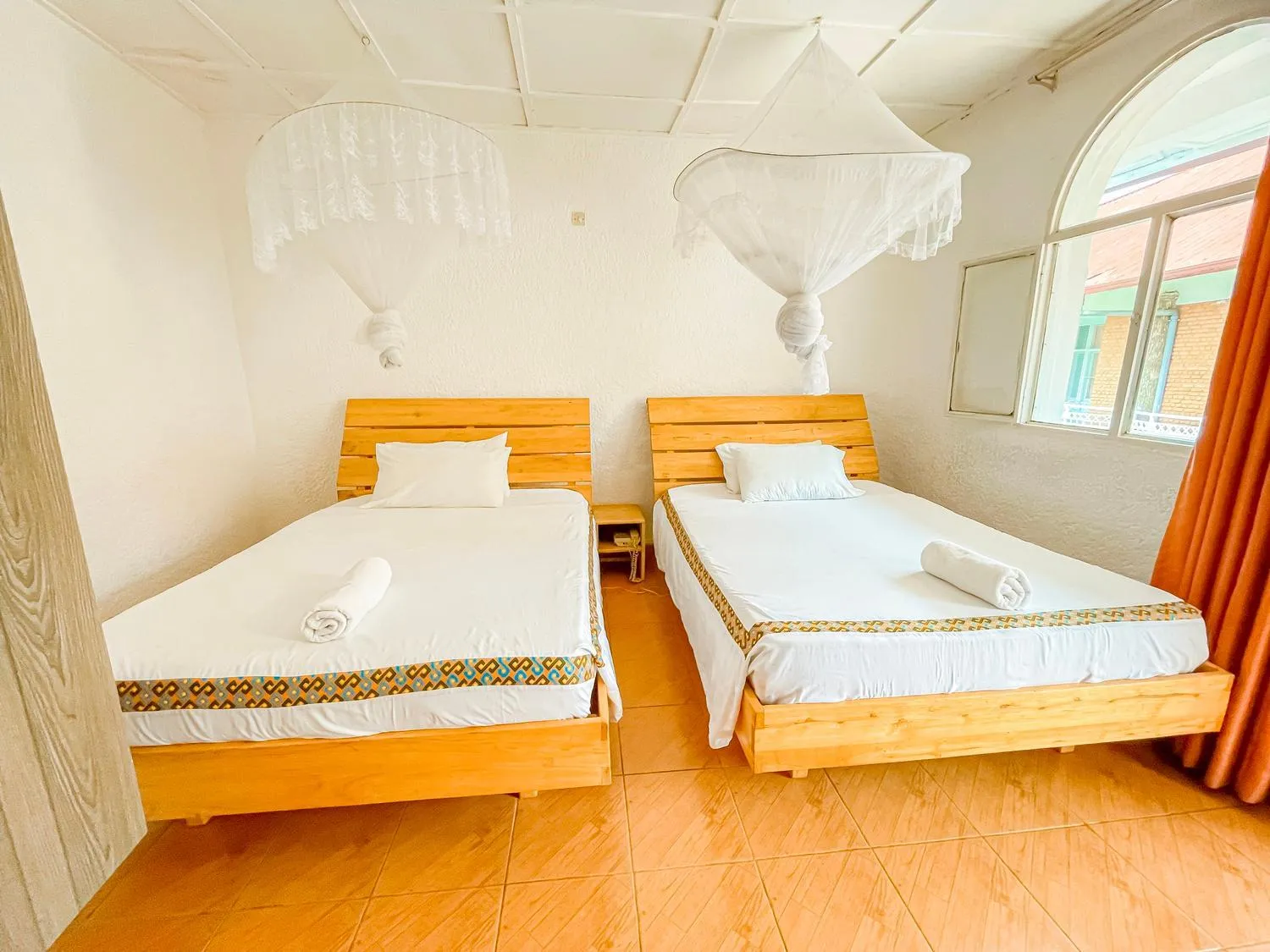 Bed in Musanto Hotel