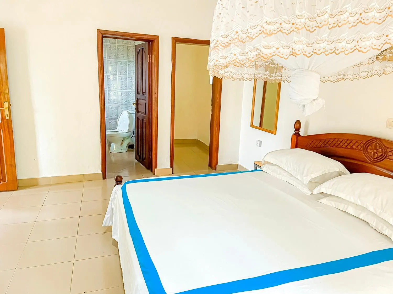 Bed in Musanto Hotel