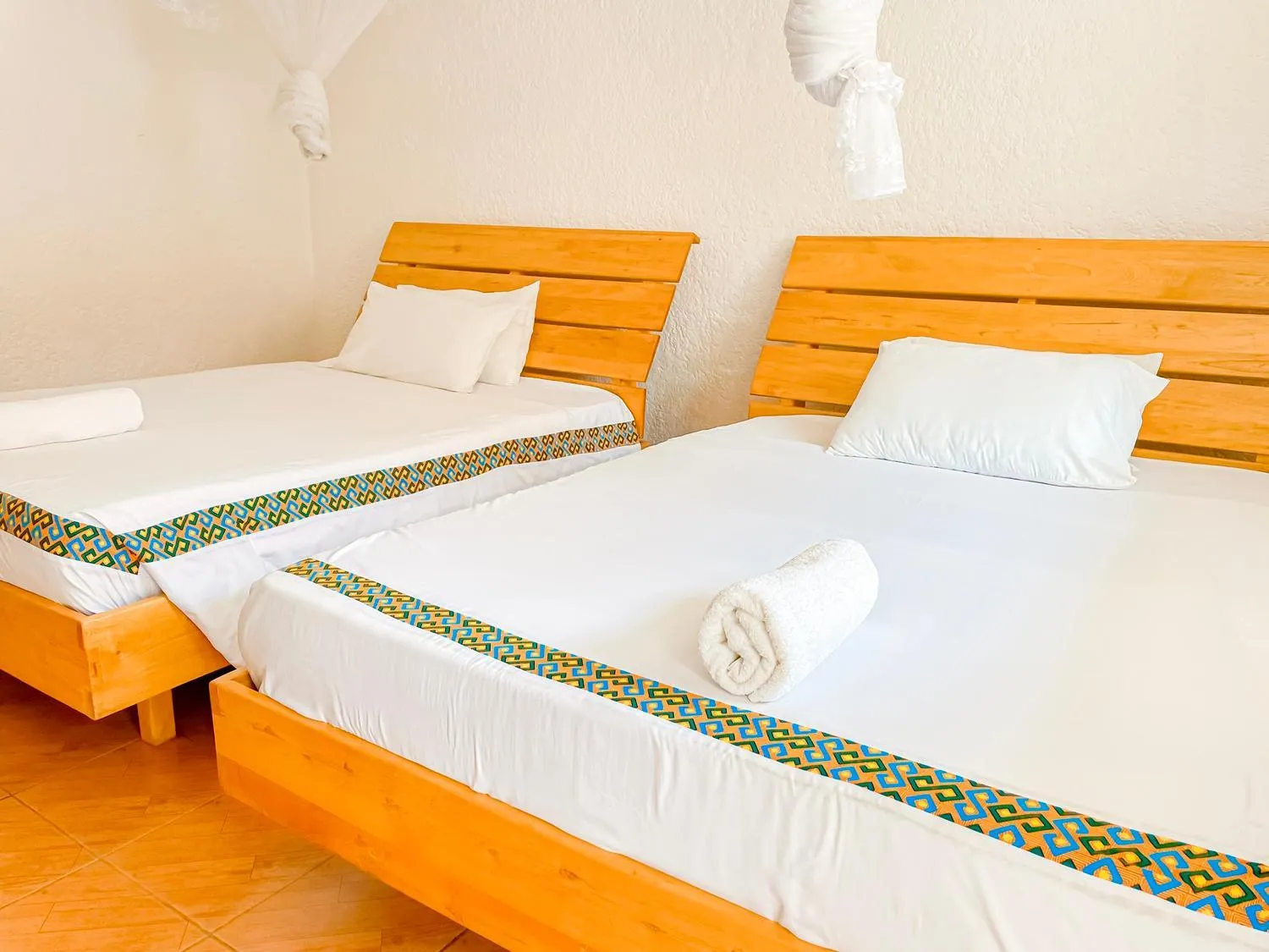 Bed in Musanto Hotel