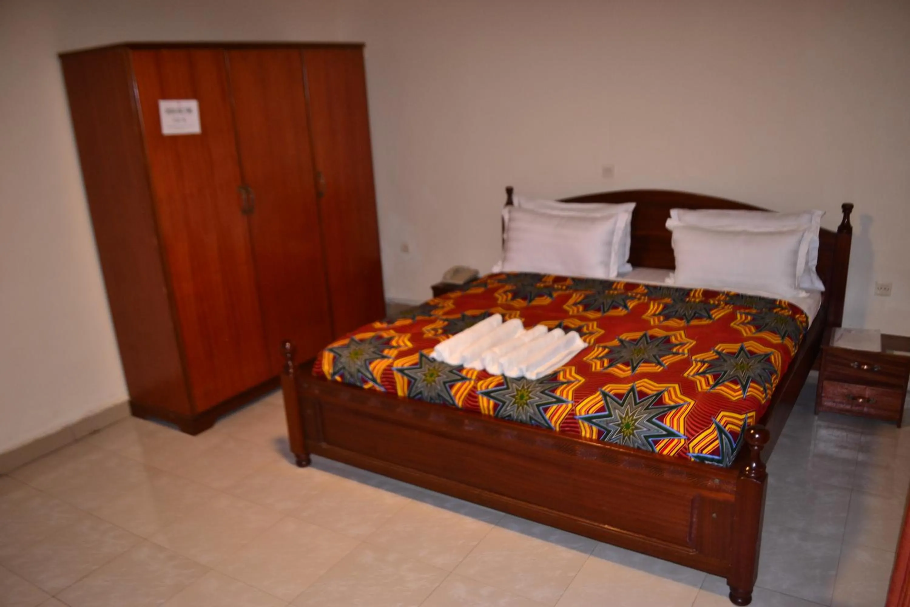 Bed in Musanto Hotel