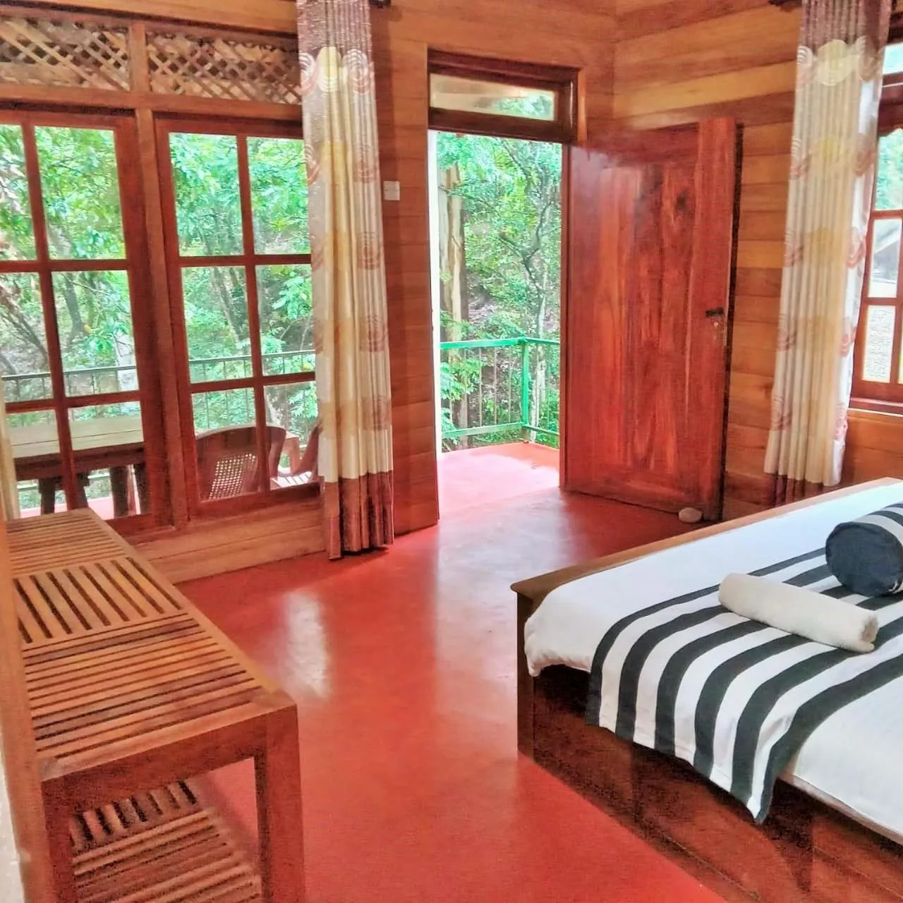 Bedroom, Bed in Ella Green Cottages