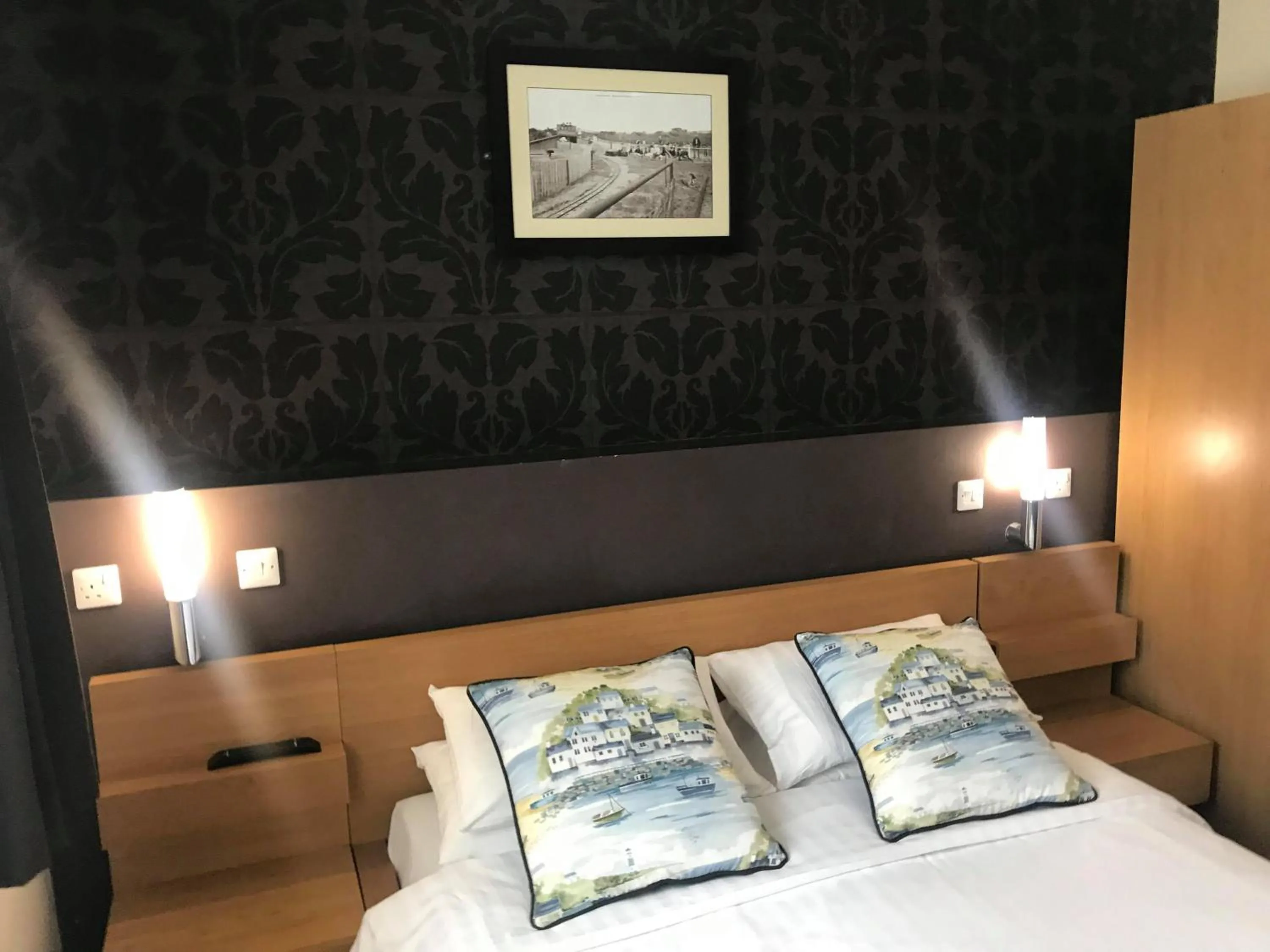 Bed in The Anchor Hotel & Bars