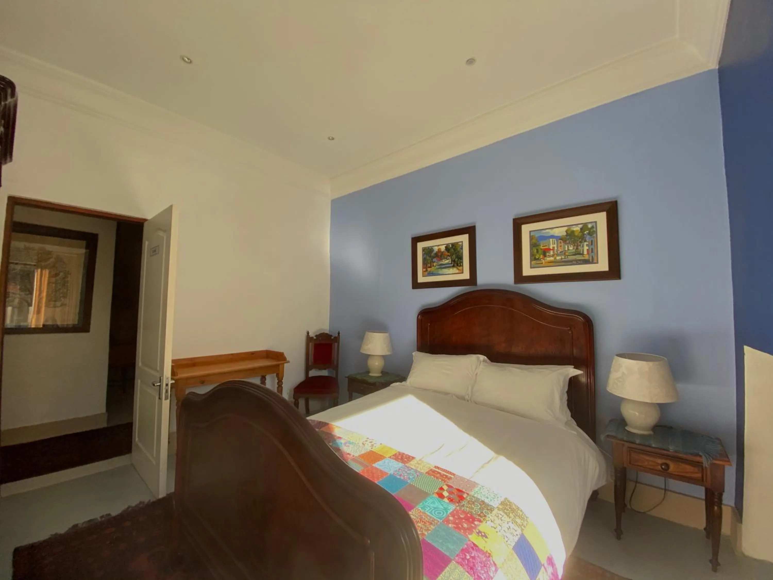 Bed in The Welgemoed Guest House