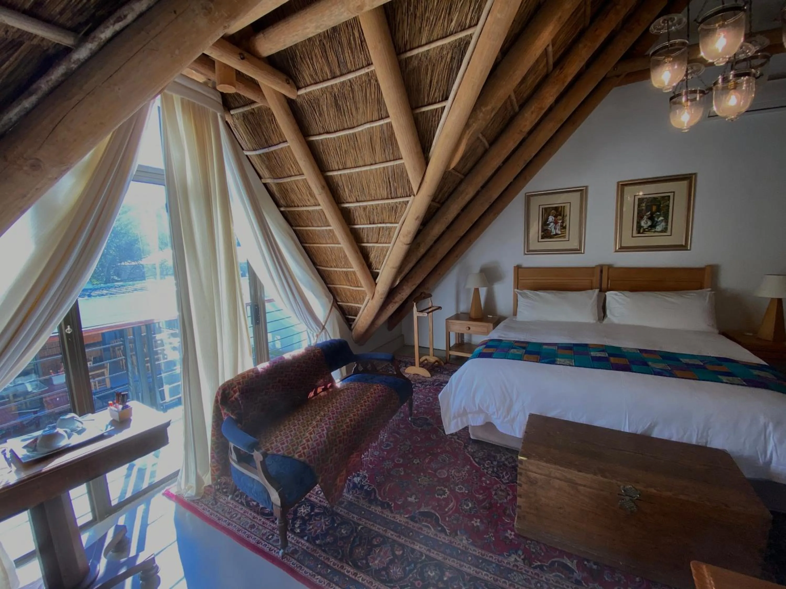 Bed in The Welgemoed Guest House