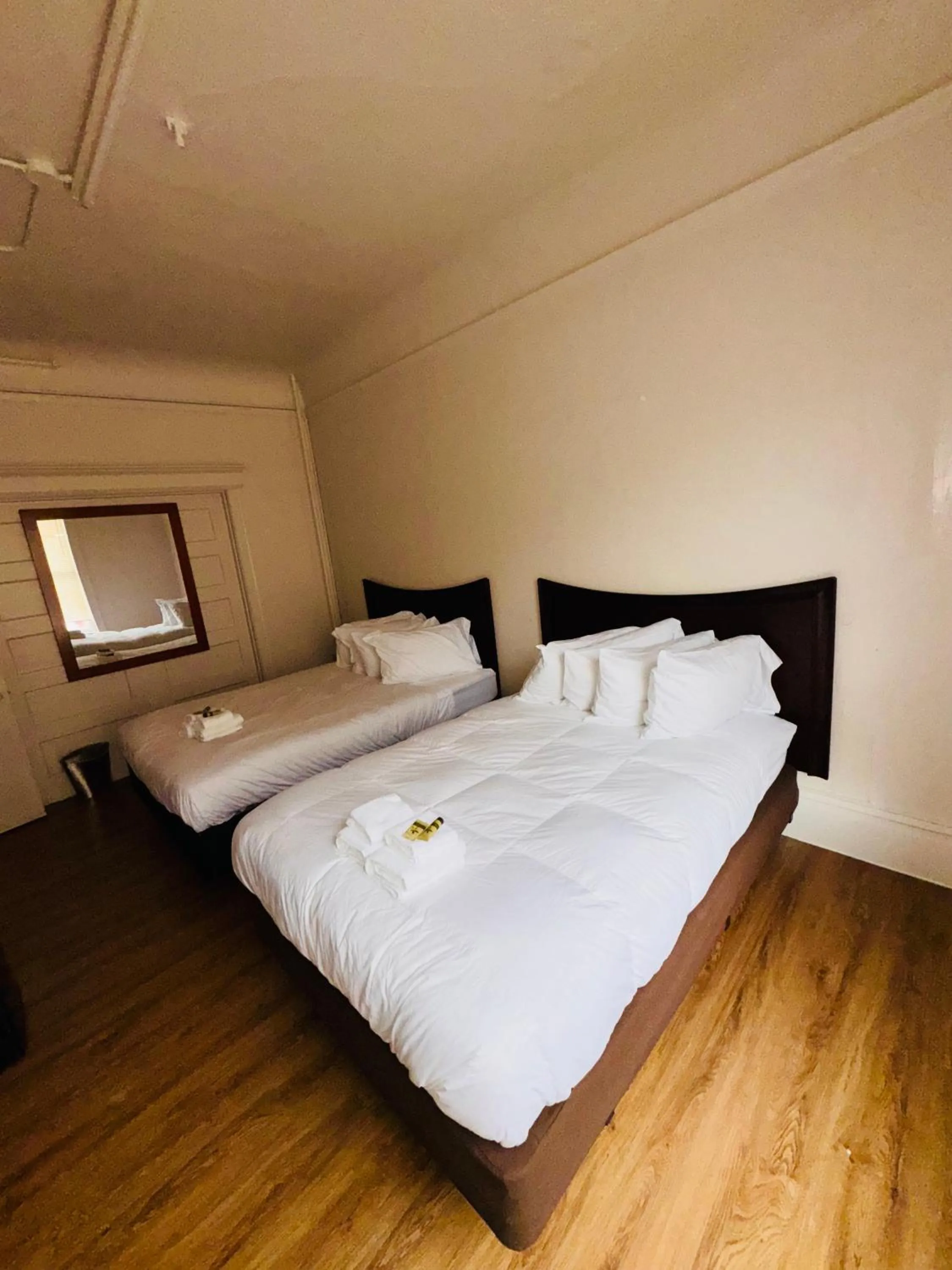 Bed in Riviera Hotel